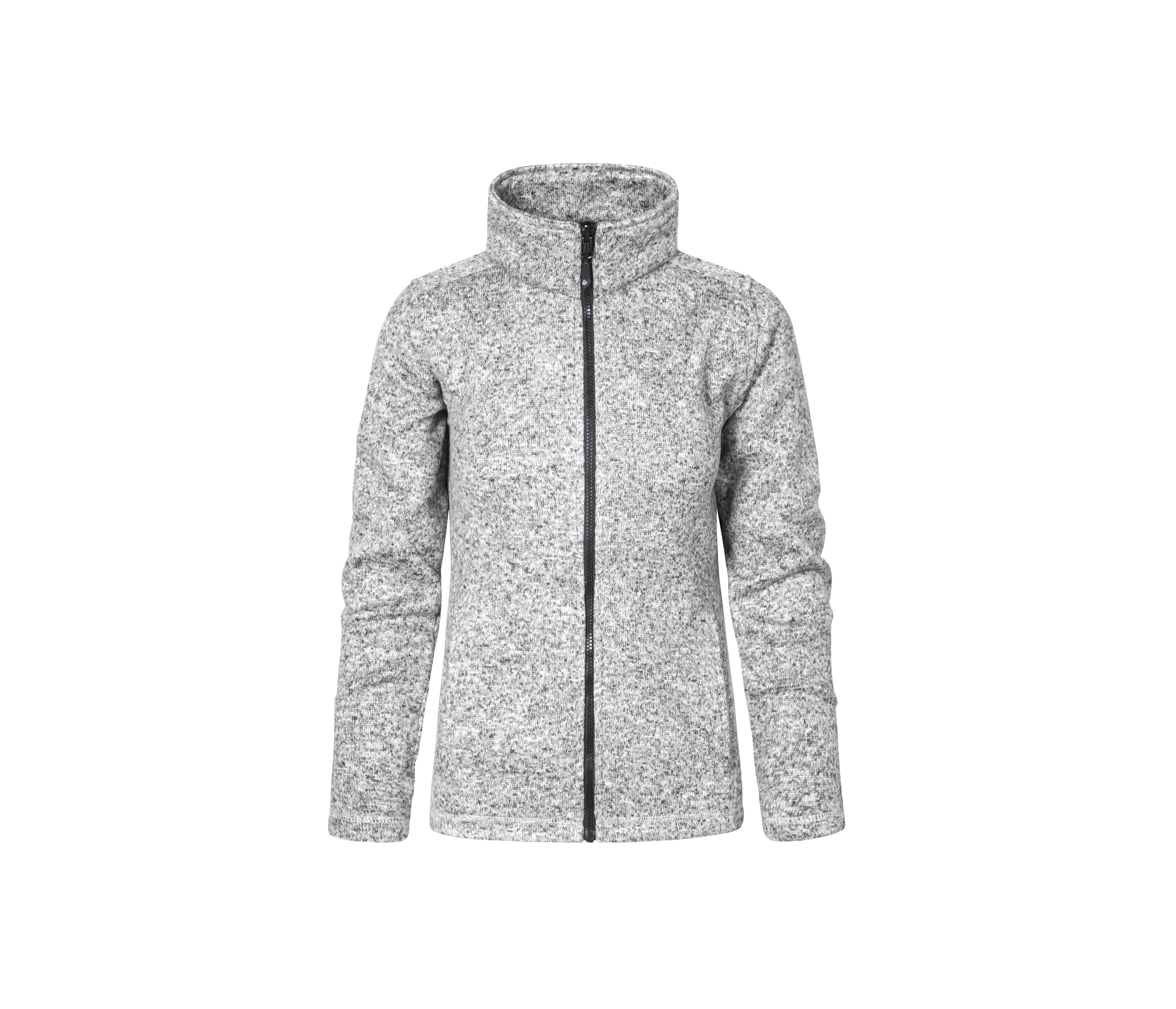 WOMEN'S KNIT FLEECE JACKET C+