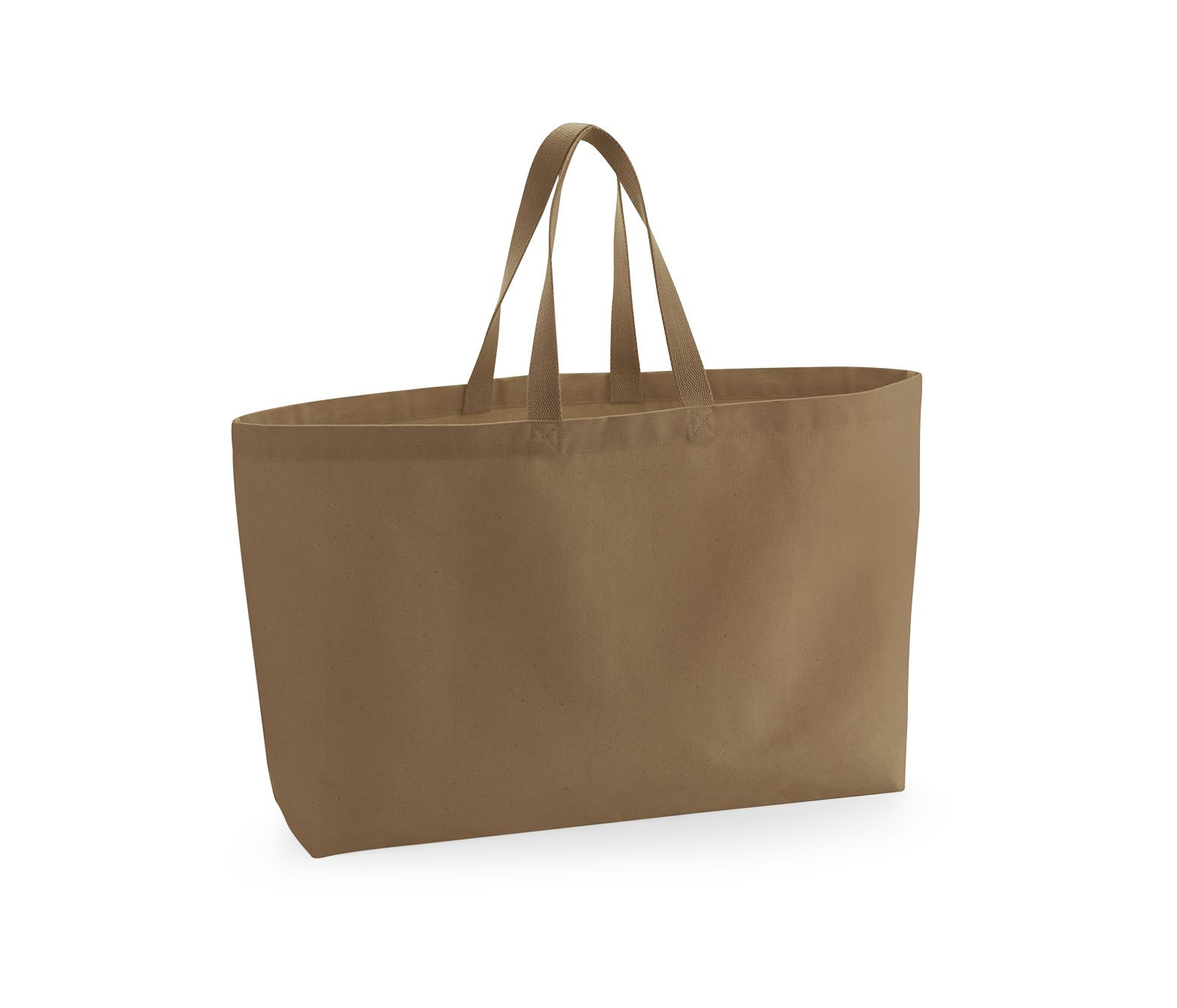 HEAVYWEIGHT CANVAS OVERSIZED TOTE BAG
