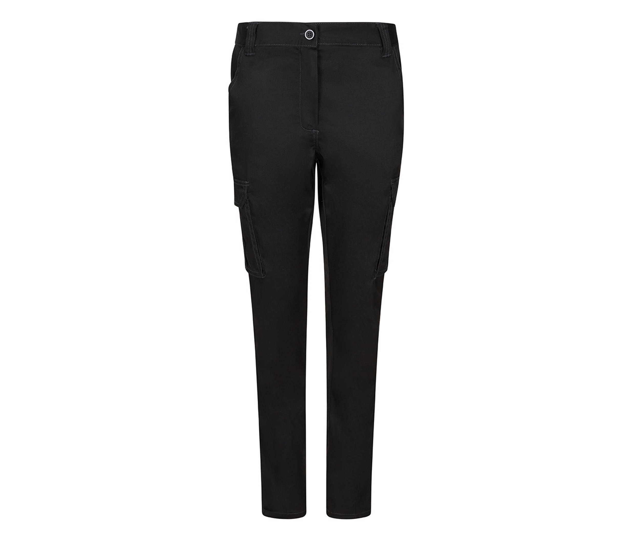 PANTALON STRETCH MULTI-POCHES FEMME