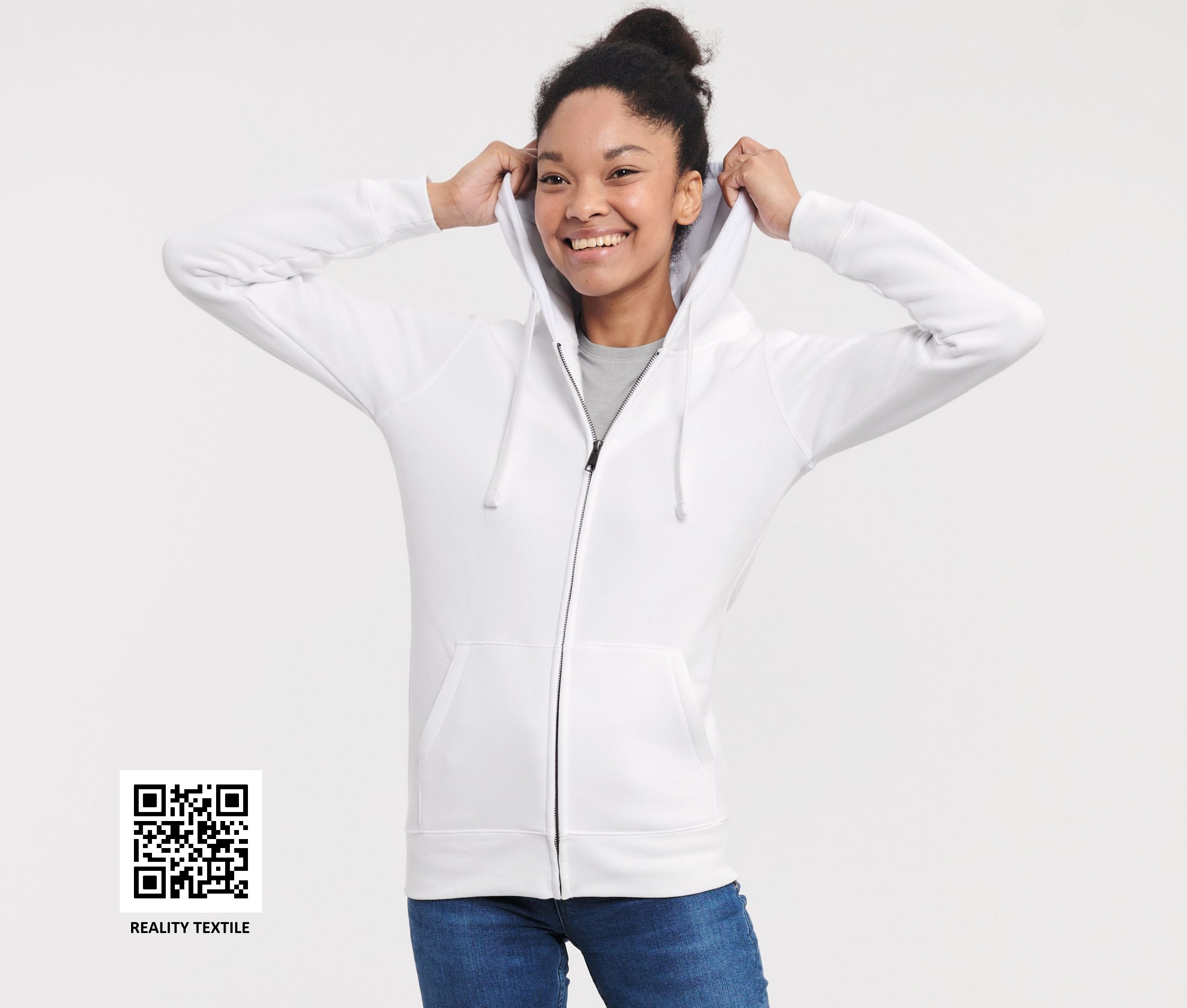 LADIES' AUTHENTIC ZIPPED HOOD JACKET