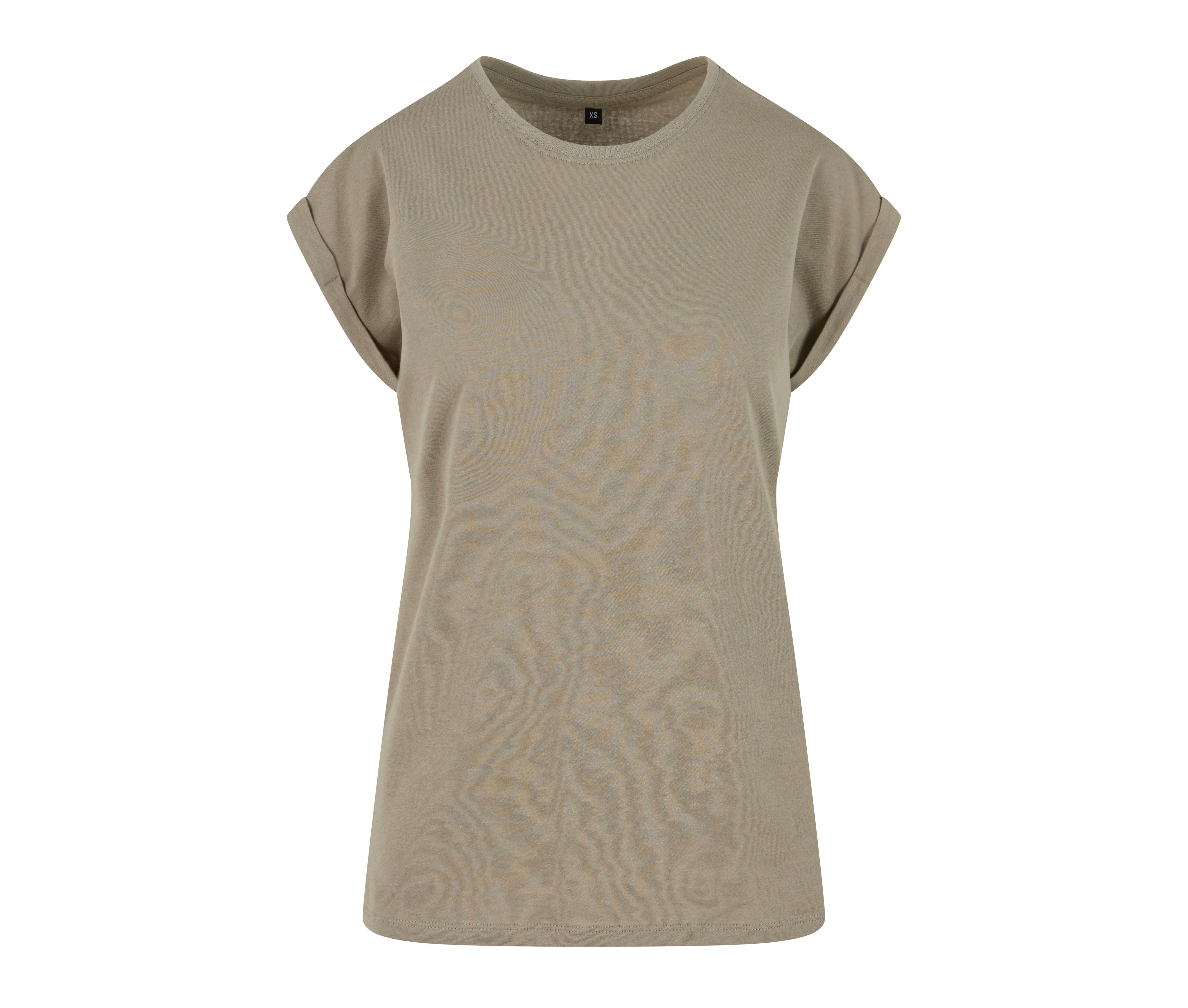 LADIES REGULAR EXTENDED SHOULDER TEE