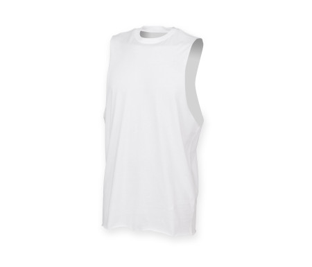 MEN’S HIGH NECK SLASH ARMHOLE VEST
