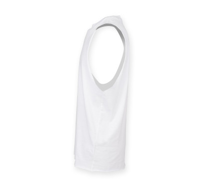 MEN’S HIGH NECK SLASH ARMHOLE VEST