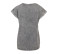 LADIES ACID WASHED EXTENDED SHOULDER TEE