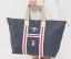 VINTAGE BIG SHOPPING BAG CANVAS