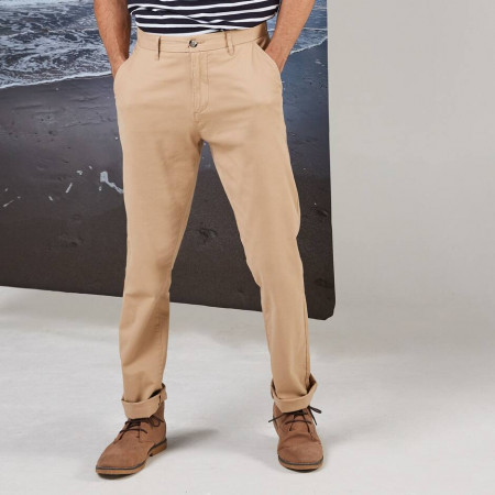 MENS STRETCH CHINO TROUSERS