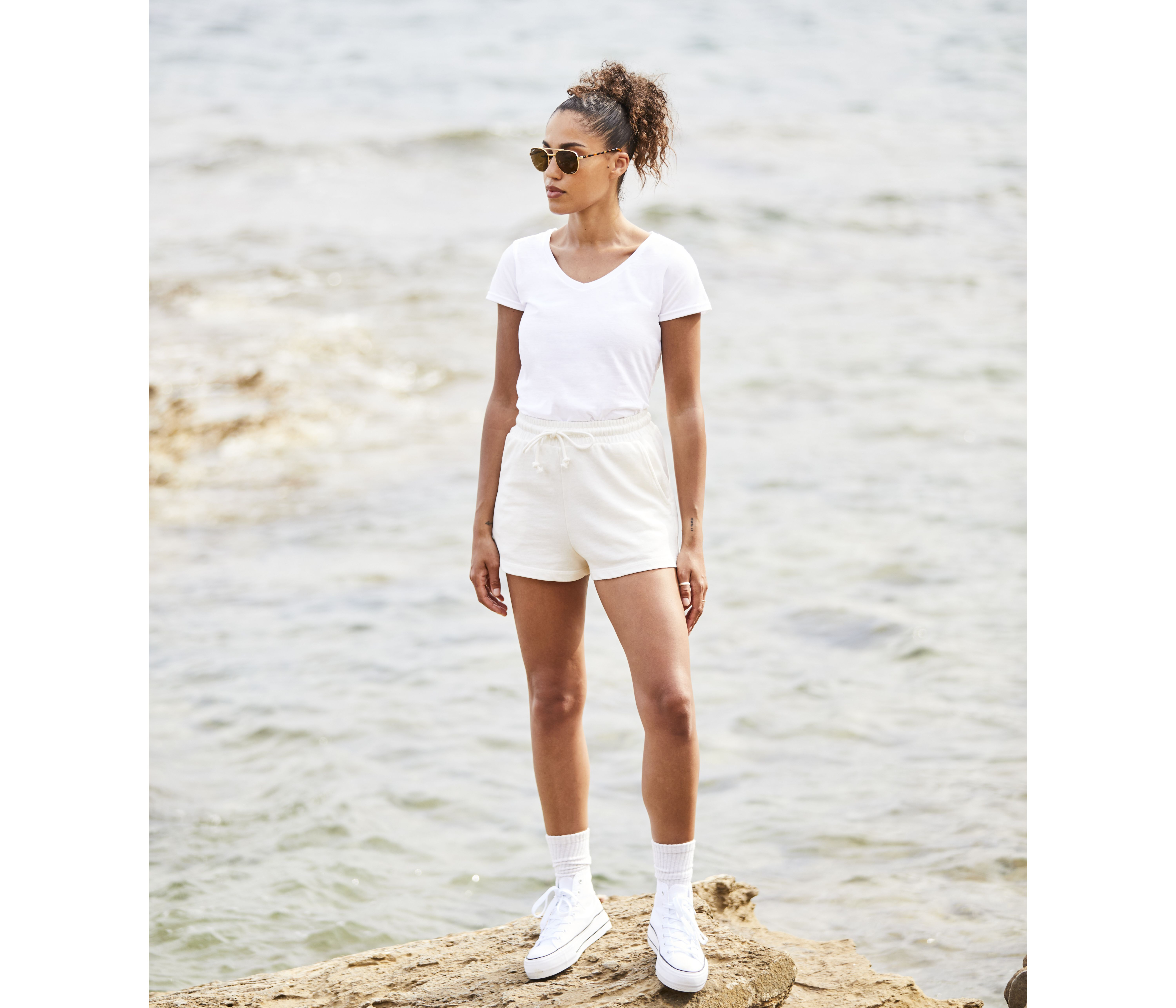 ICONIC V NECK T WOMEN