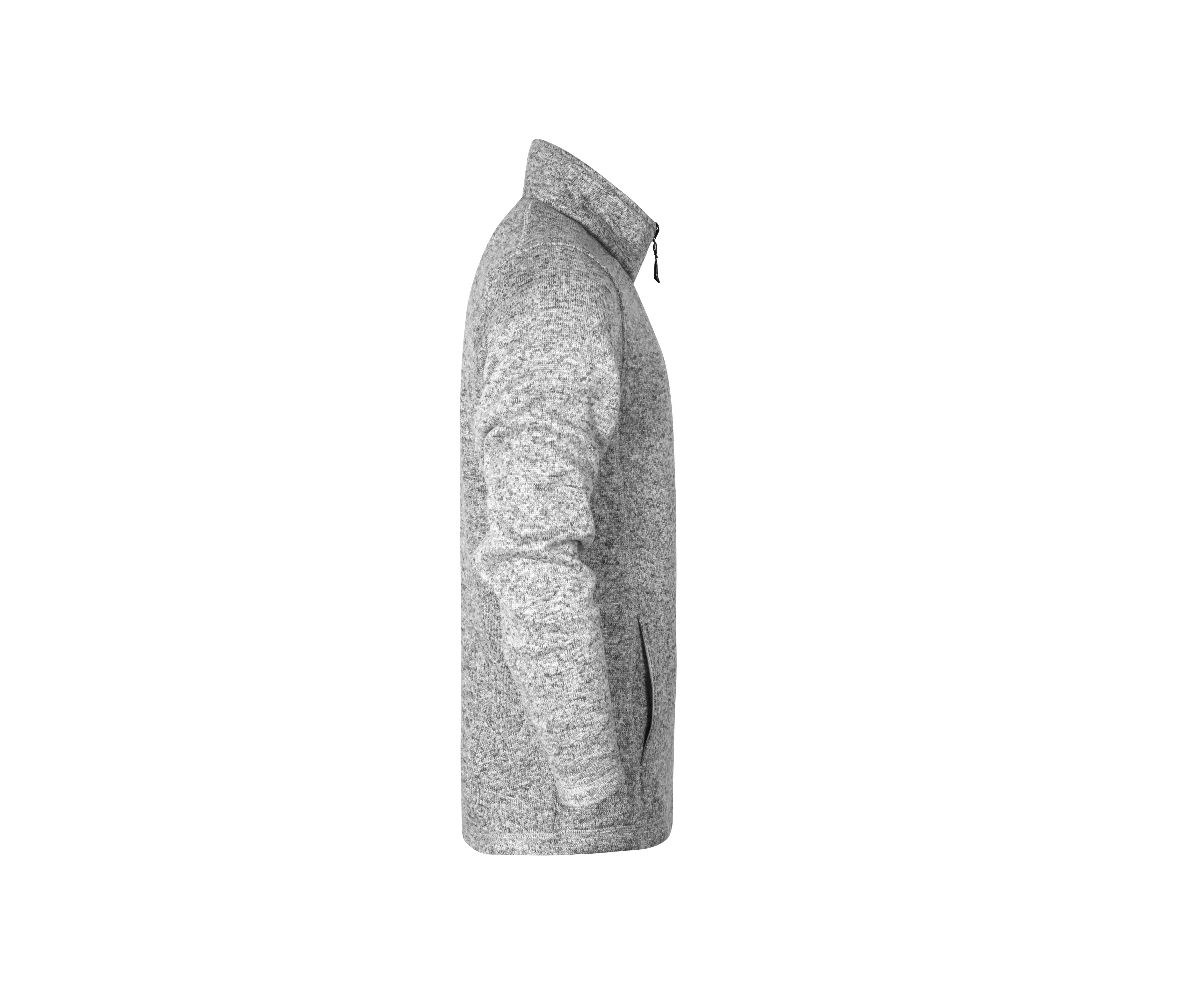 MEN'S KNIT FLEECE JACKET C+