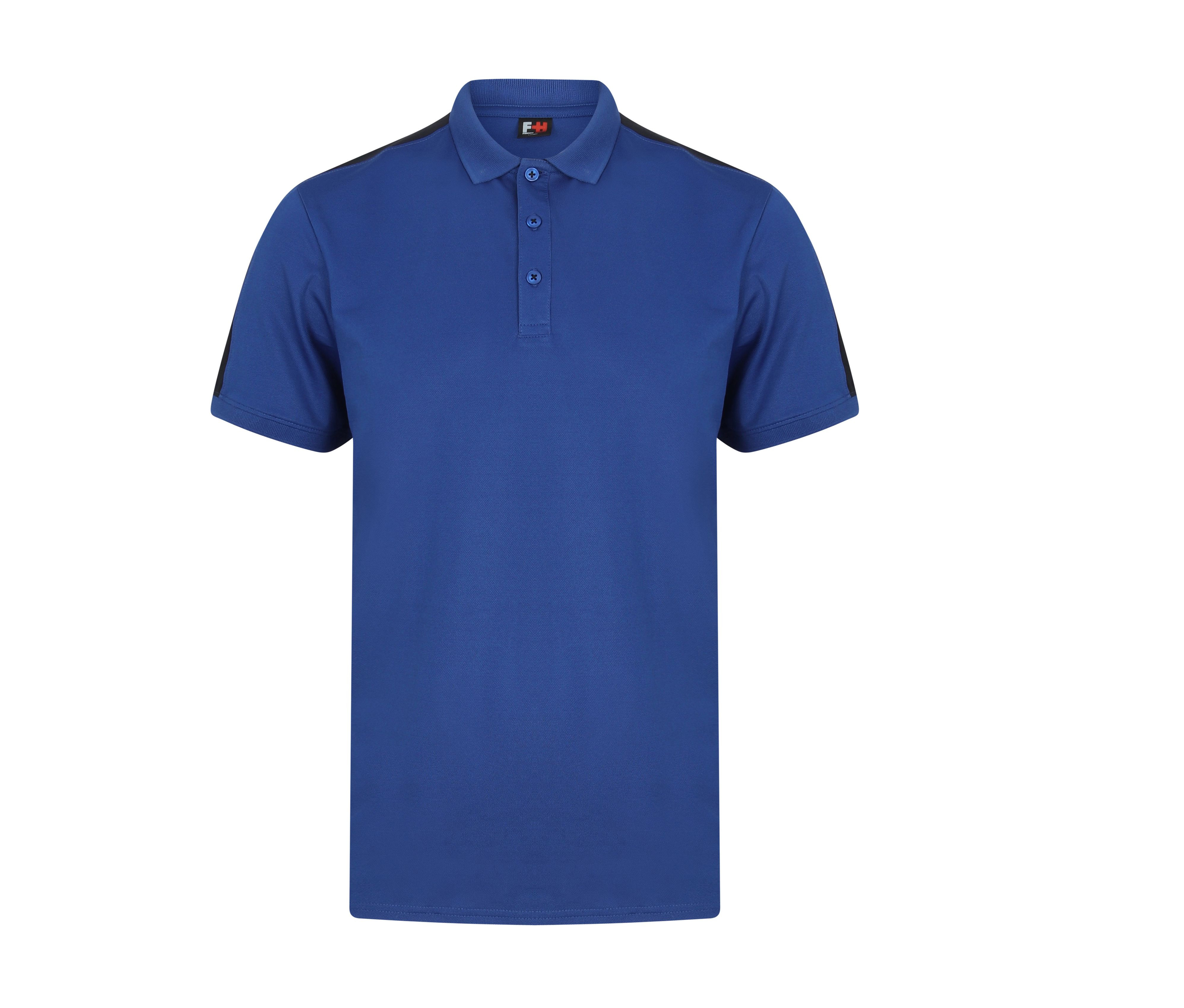 ADULTS CONTRAST PANEL POLO