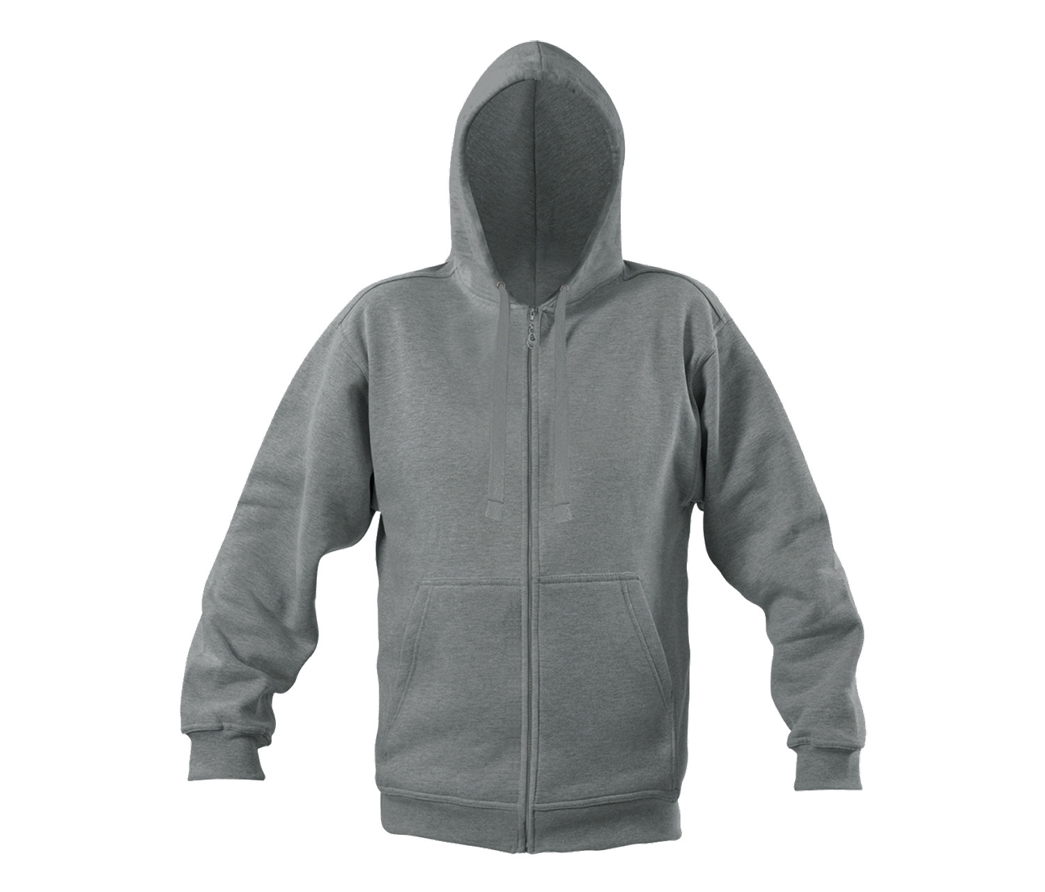 ZIP THROUGH HOODED