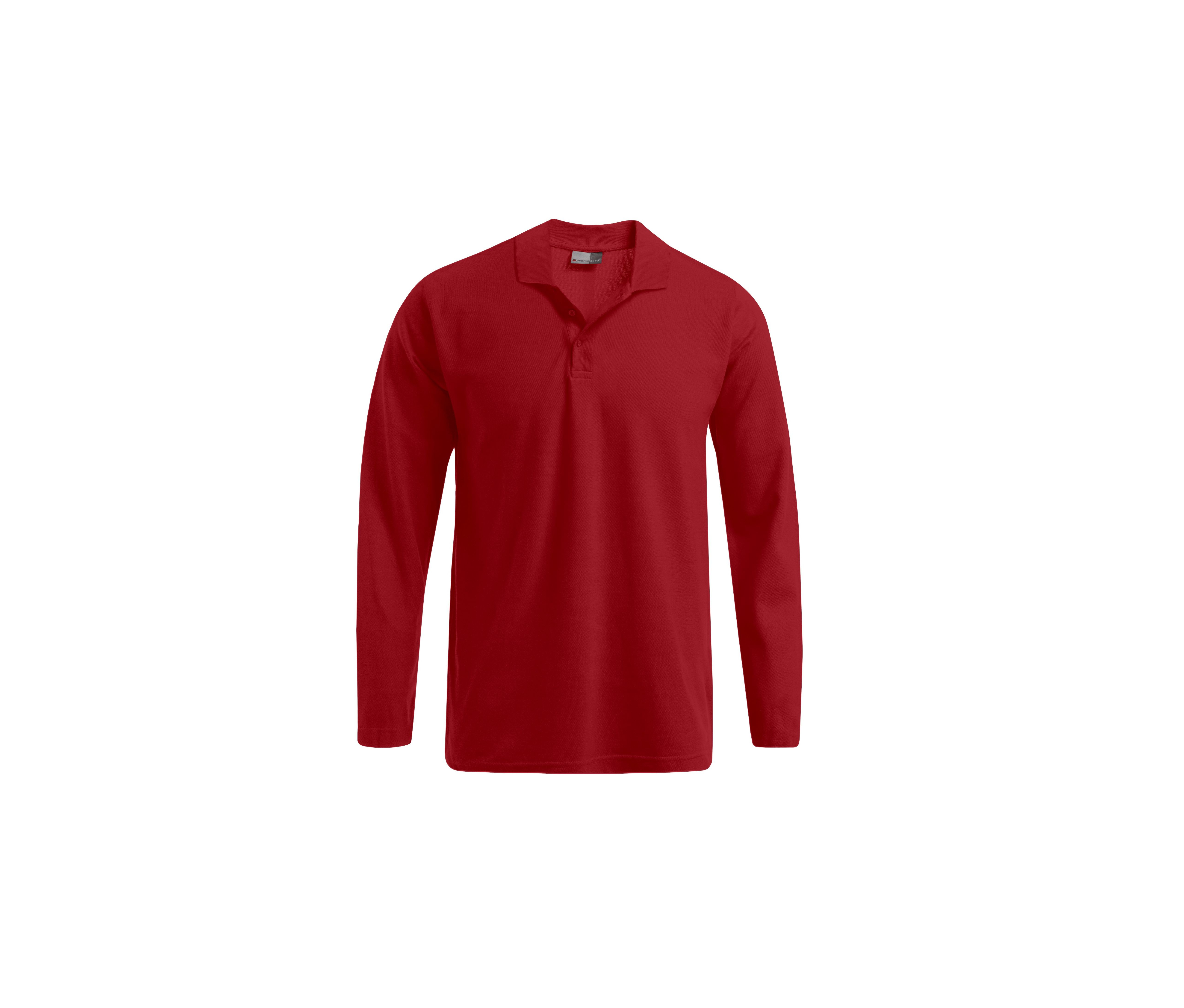 MEN’S LONG SLEEVE HEAVY POLO