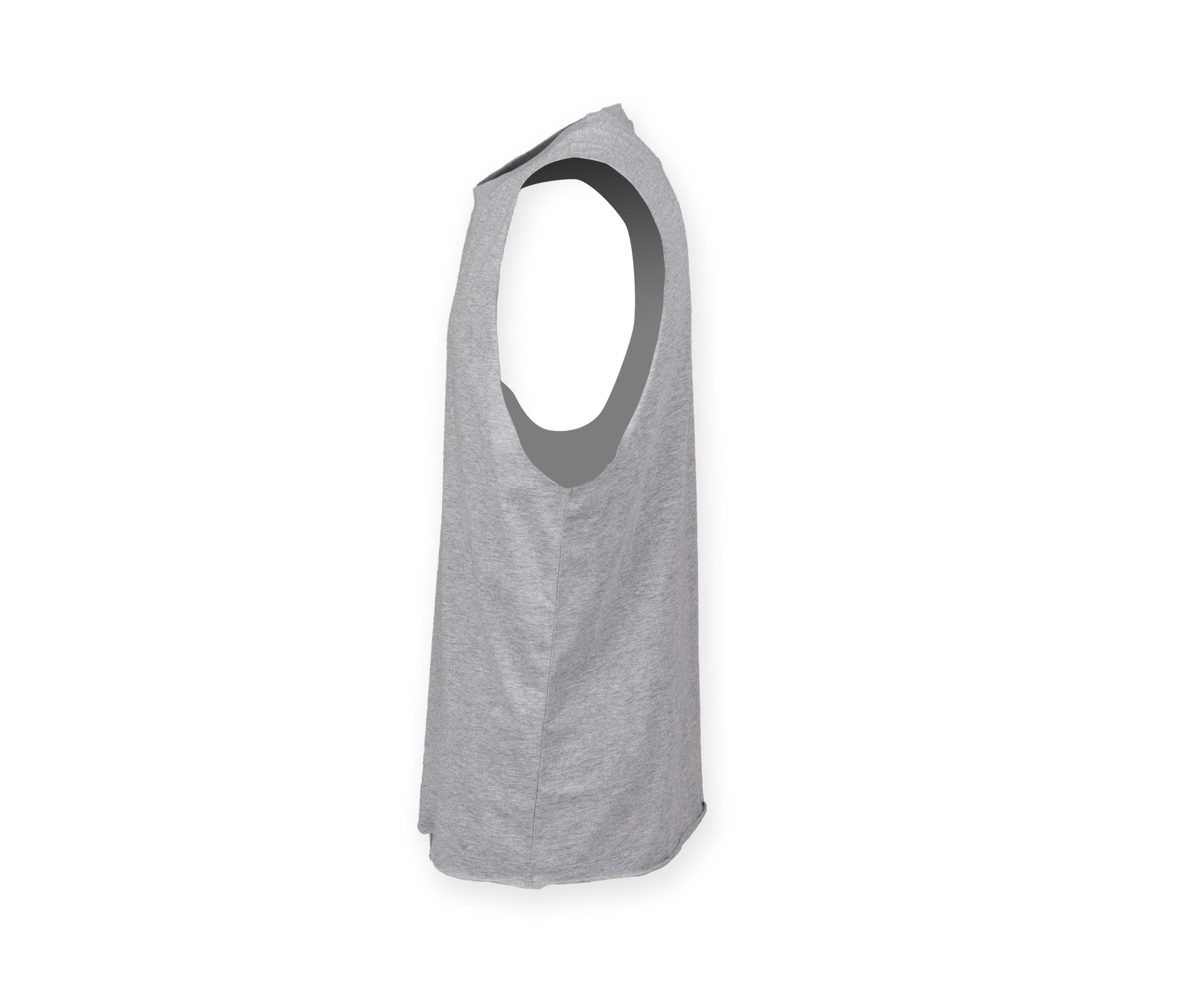 MEN’S HIGH NECK SLASH ARMHOLE VEST