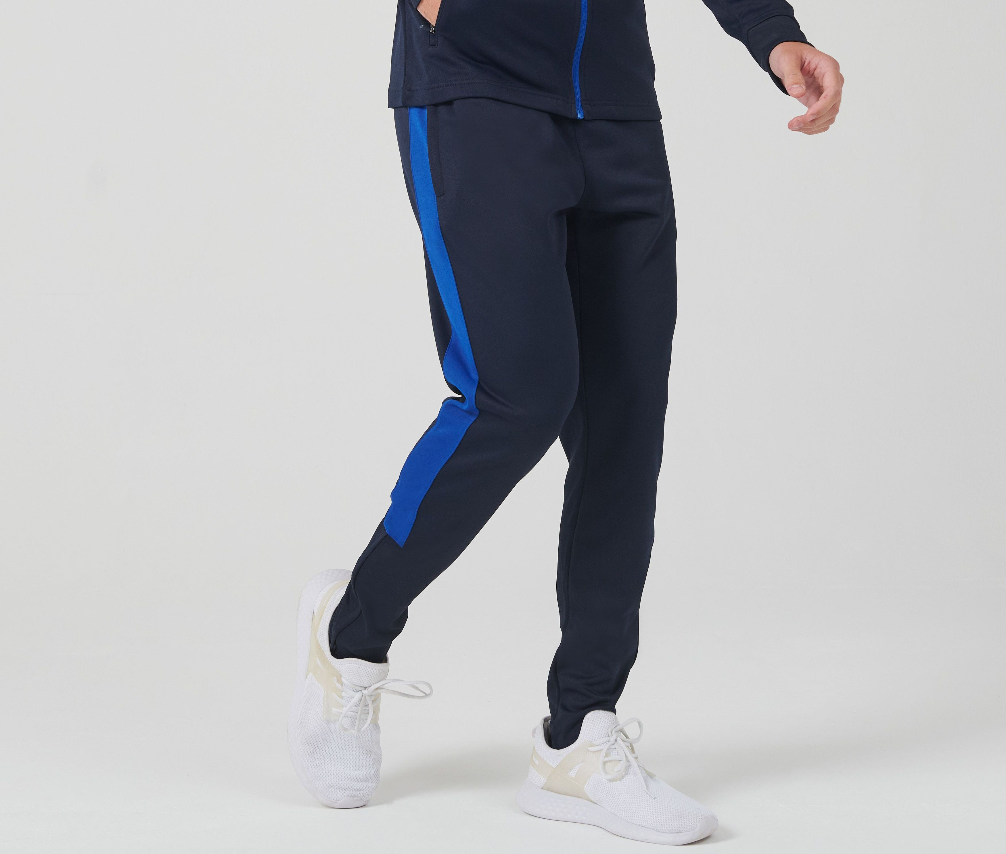 ADULT'S SLIM LEG KNITTED TRACKSUIT PANTS