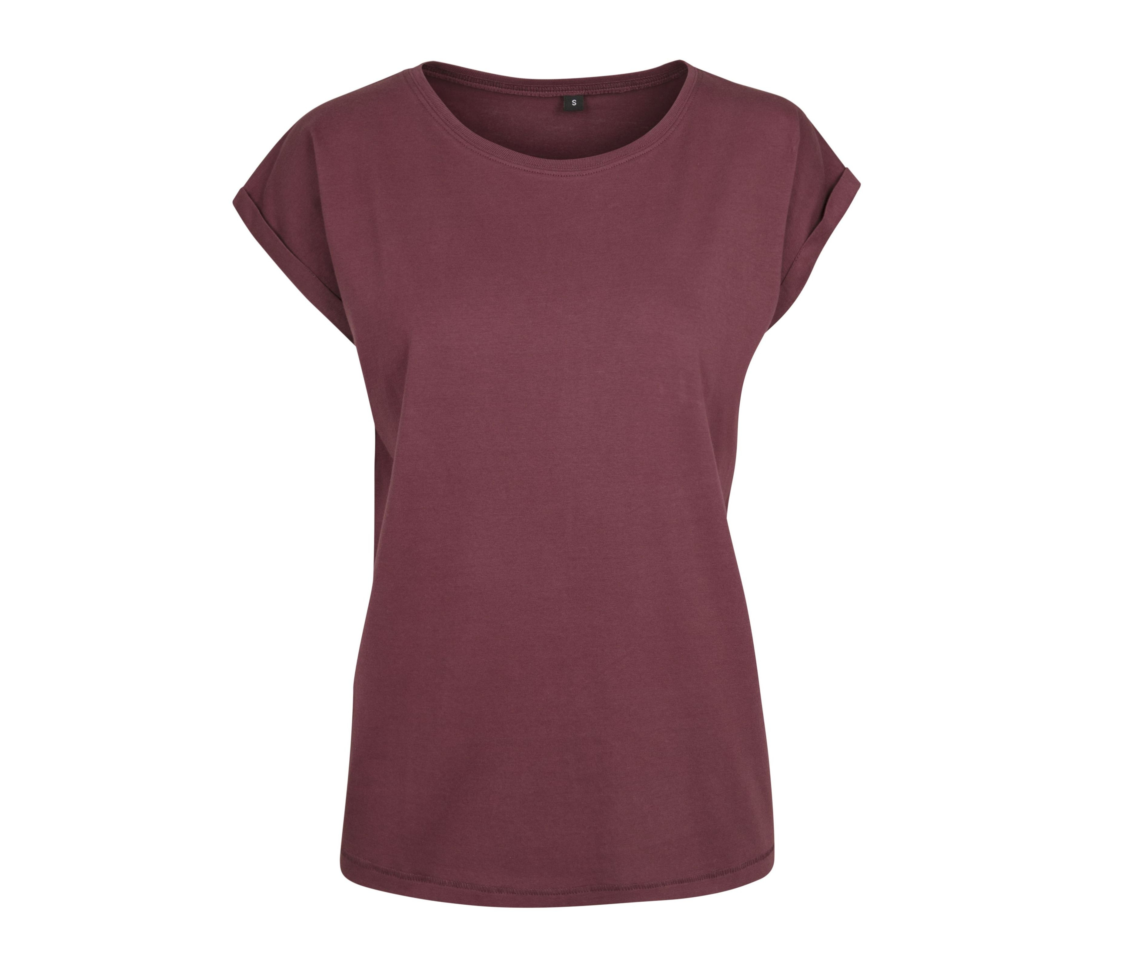 LADIES EXTENDED SHOULDER TEE