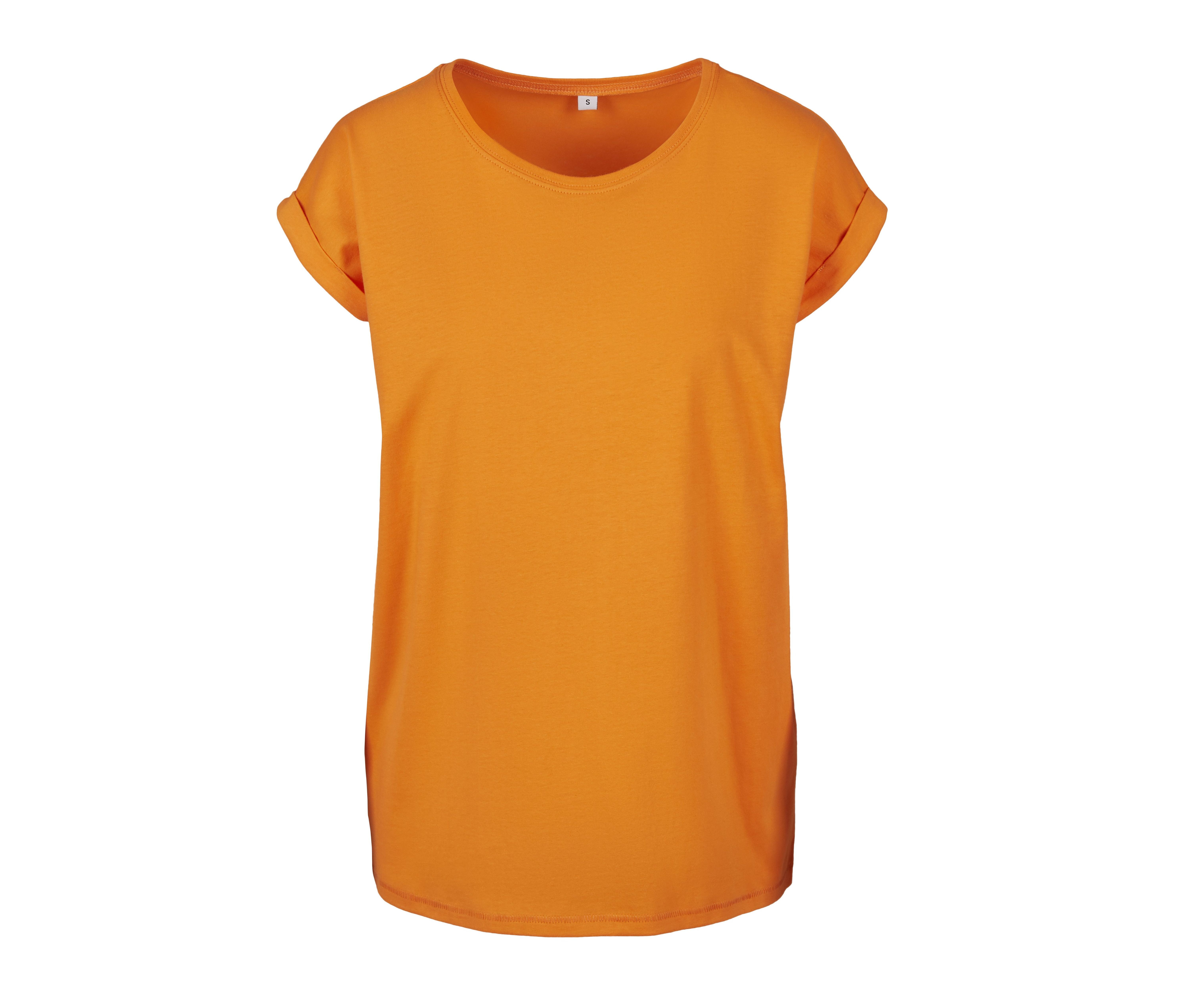 LADIES EXTENDED SHOULDER TEE