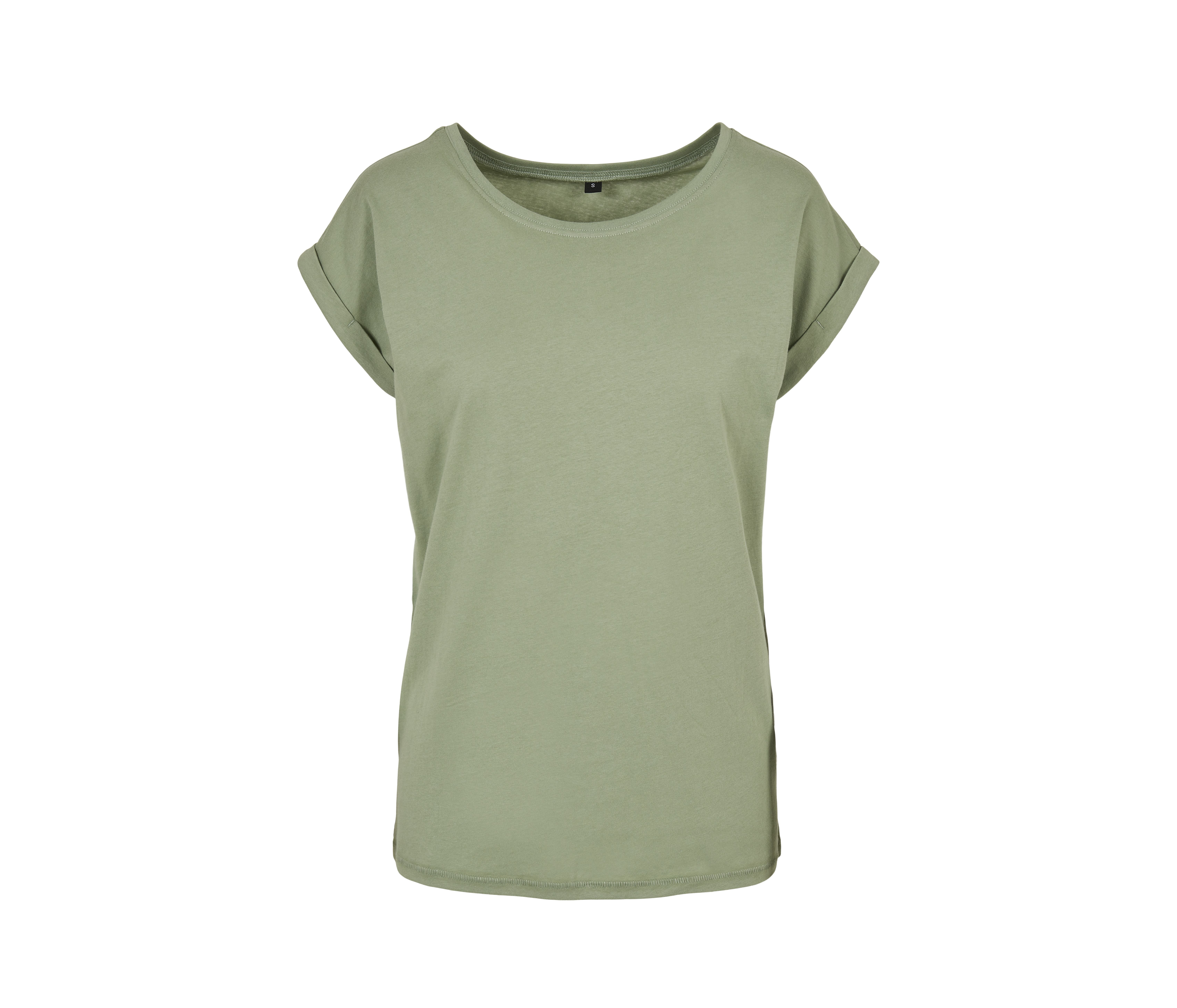 LADIES EXTENDED SHOULDER TEE