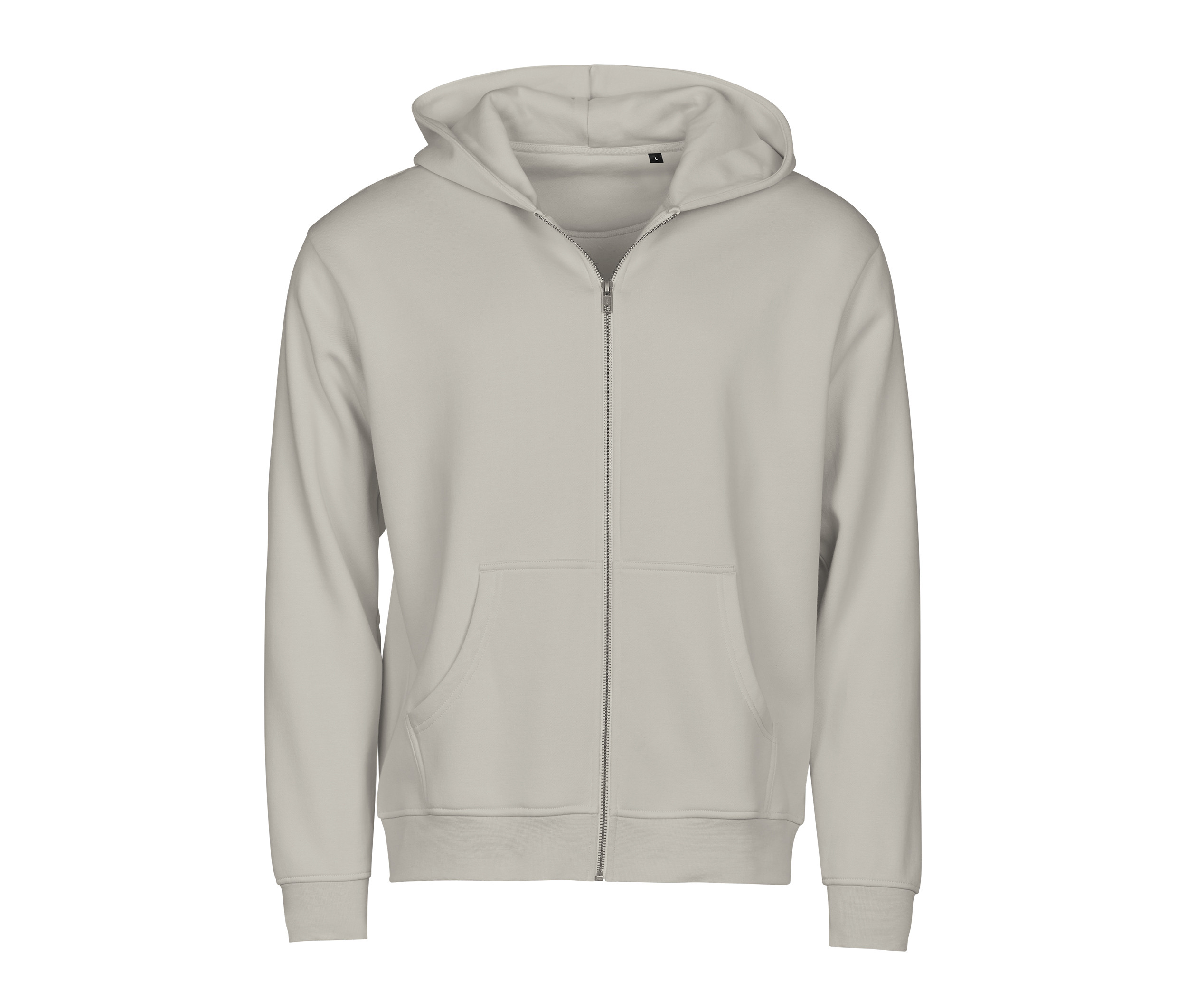 UNLABELED HOODED FULL ZIP SWEATSHIRT