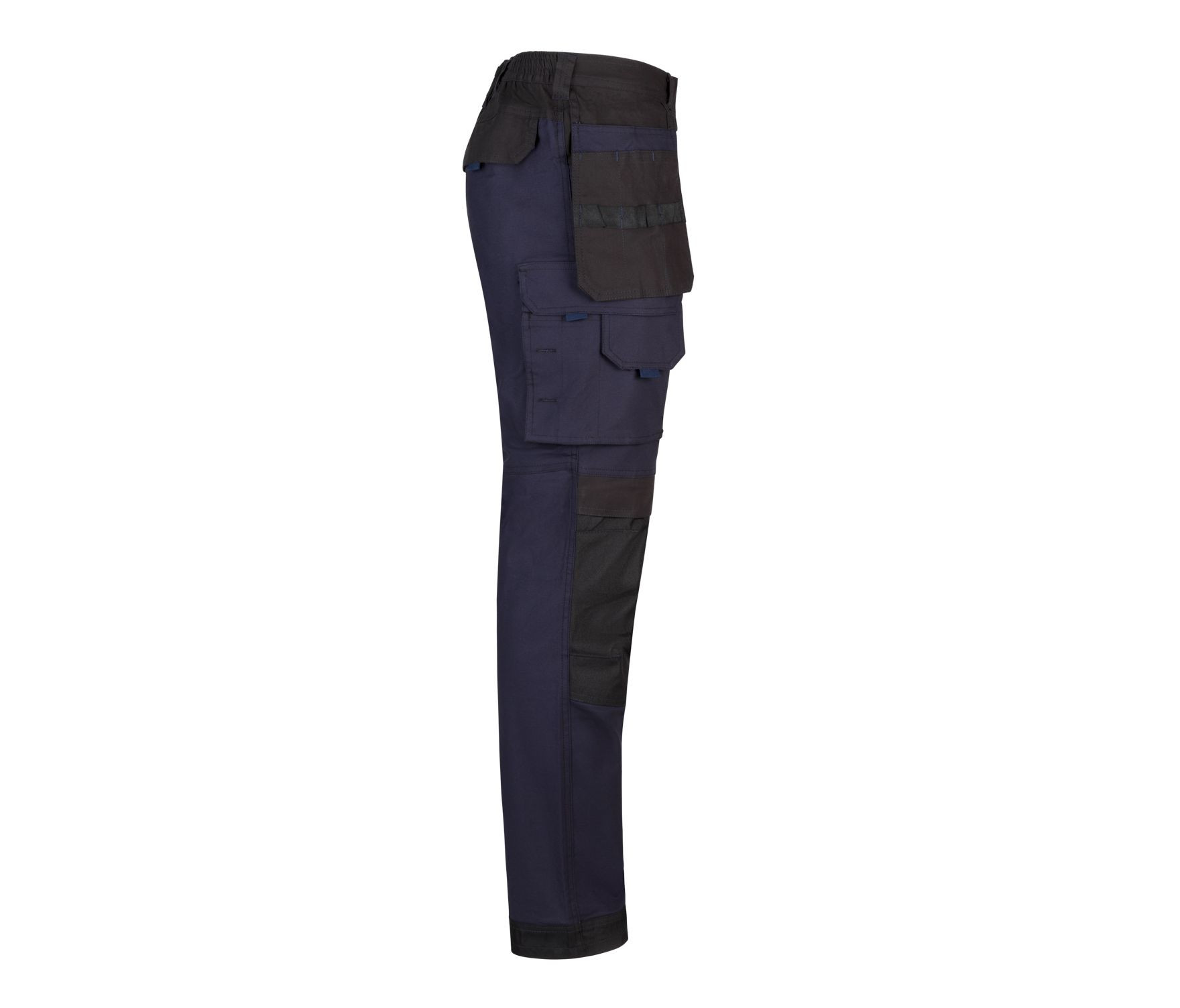 PANTALON BICOLORE CANVAS STRETCH