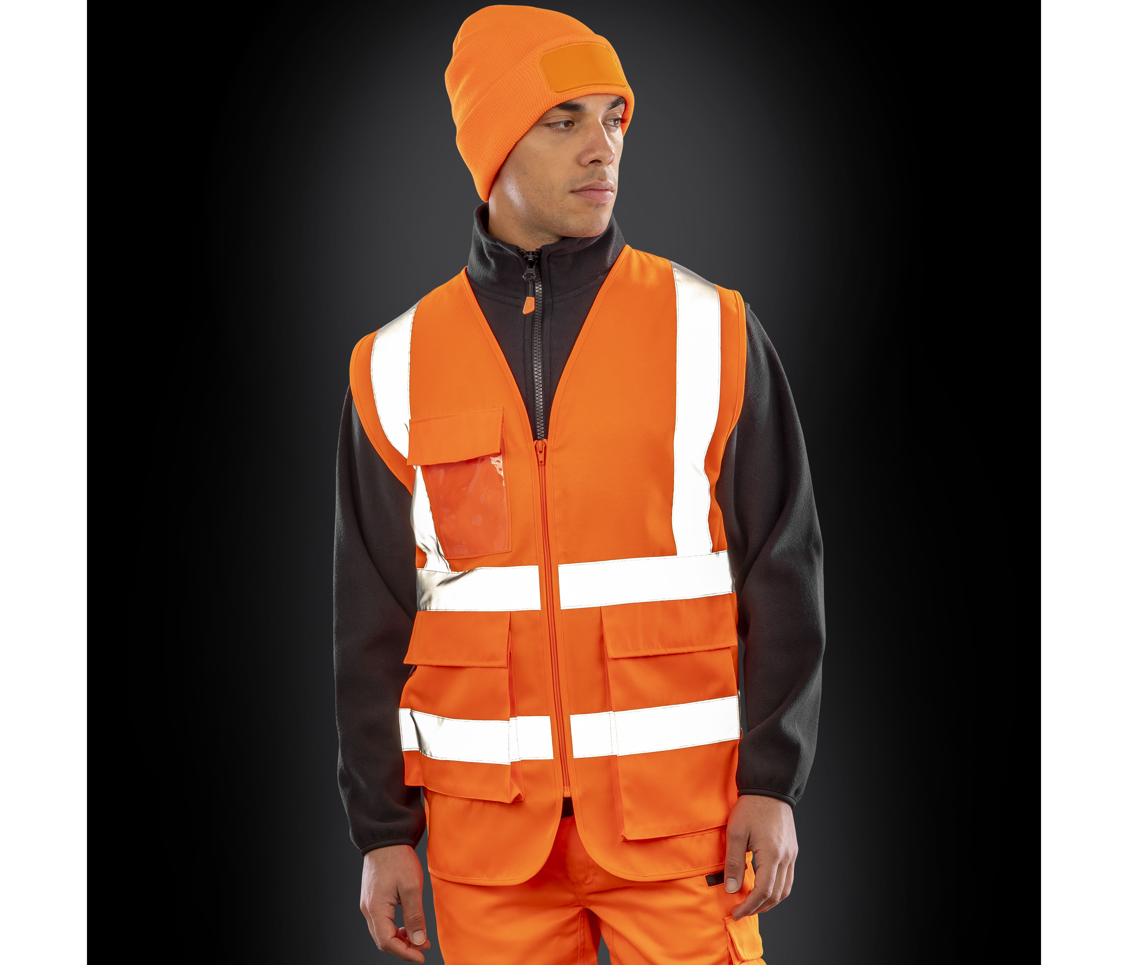 HEAVY DUTY POLYCOTTON SECURITY VEST