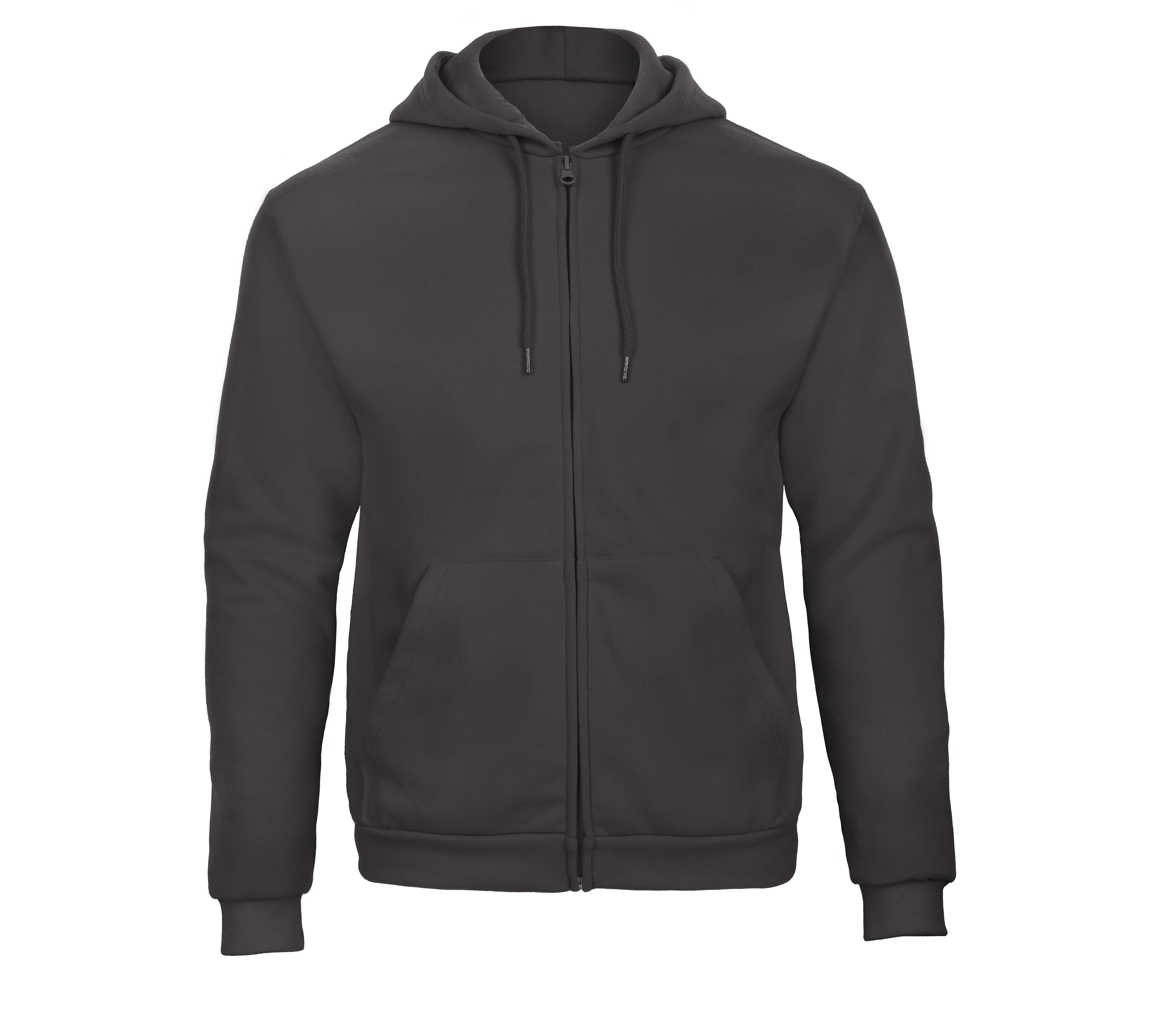 FULL ZIP HOODED SWEATSHIRT ID205 50/50