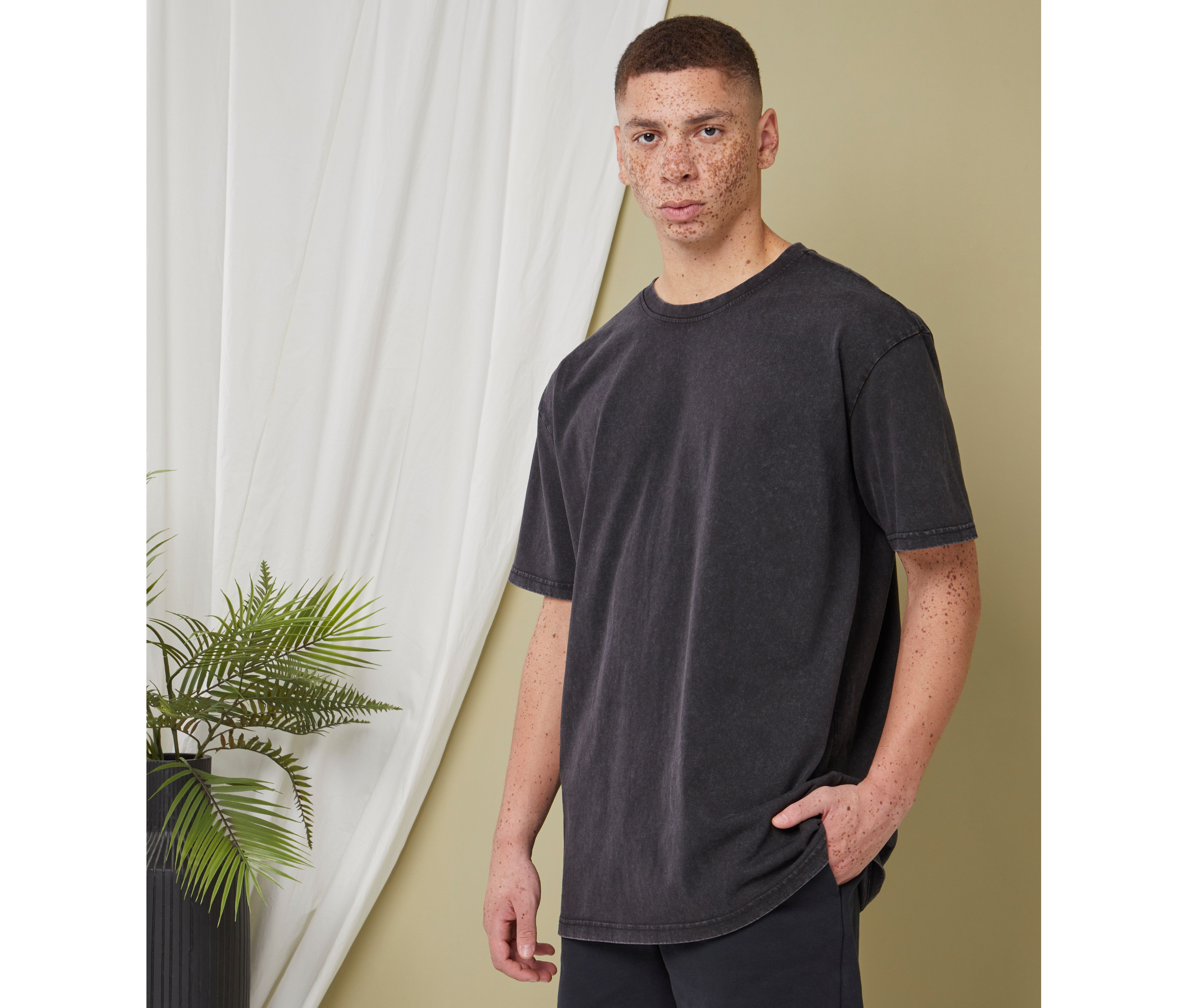 ACID WASHED HEAVY OVERSIZE TEE