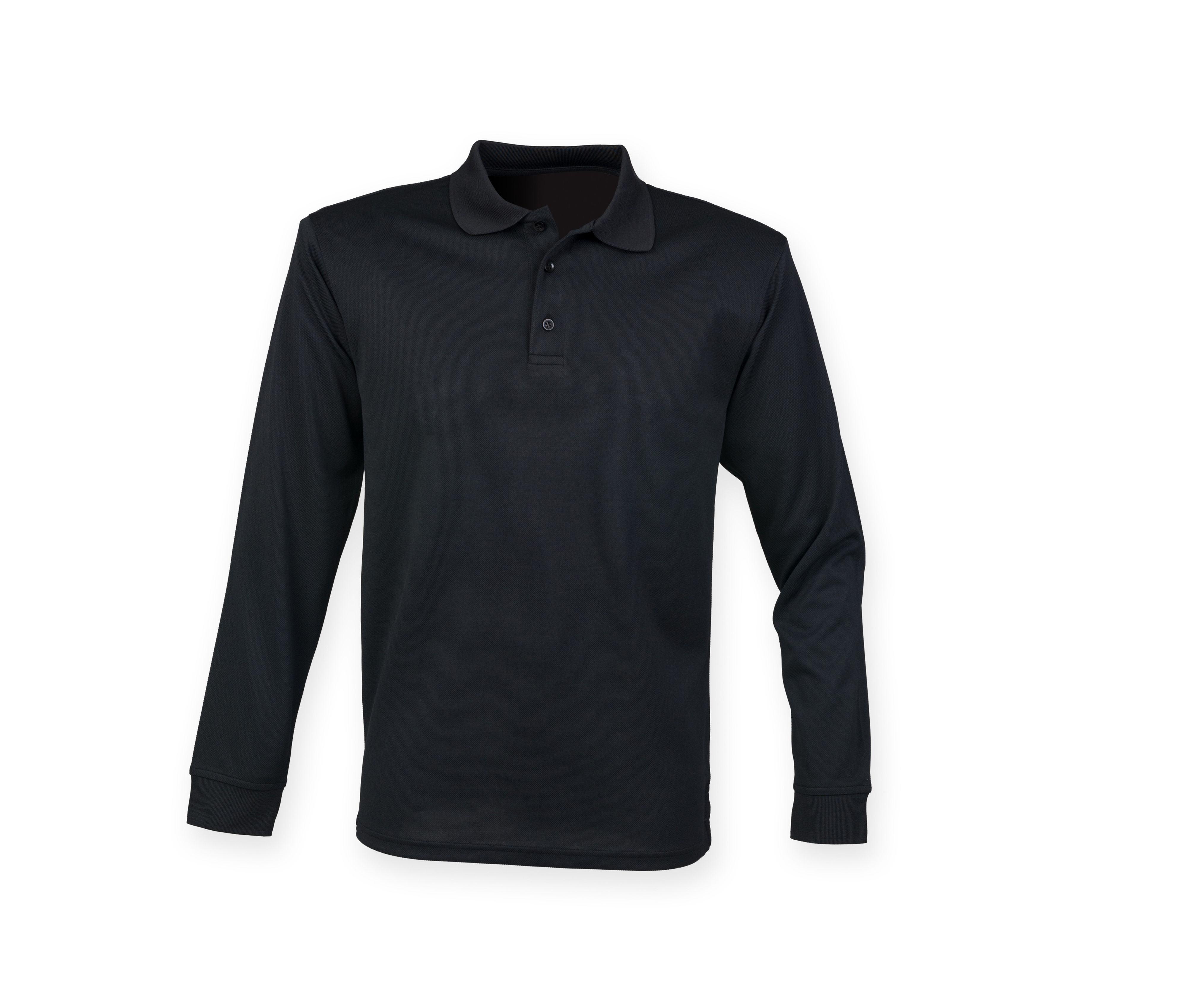 UNISEX COOLPLUS® LONG SLEEVED POLO SHIRT