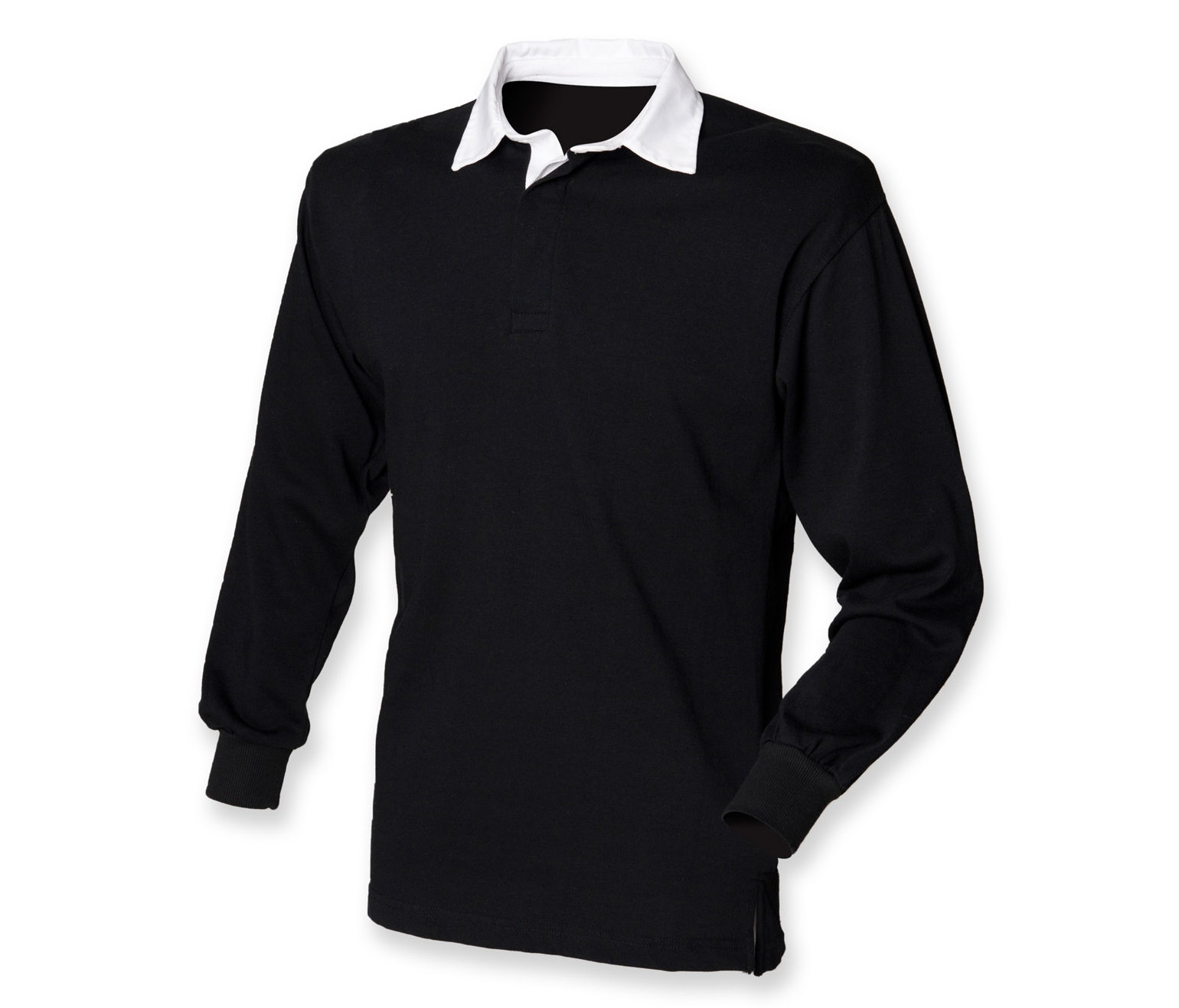 MEN'S LONG SLEEVED PLAIN RUGBY SHIRT