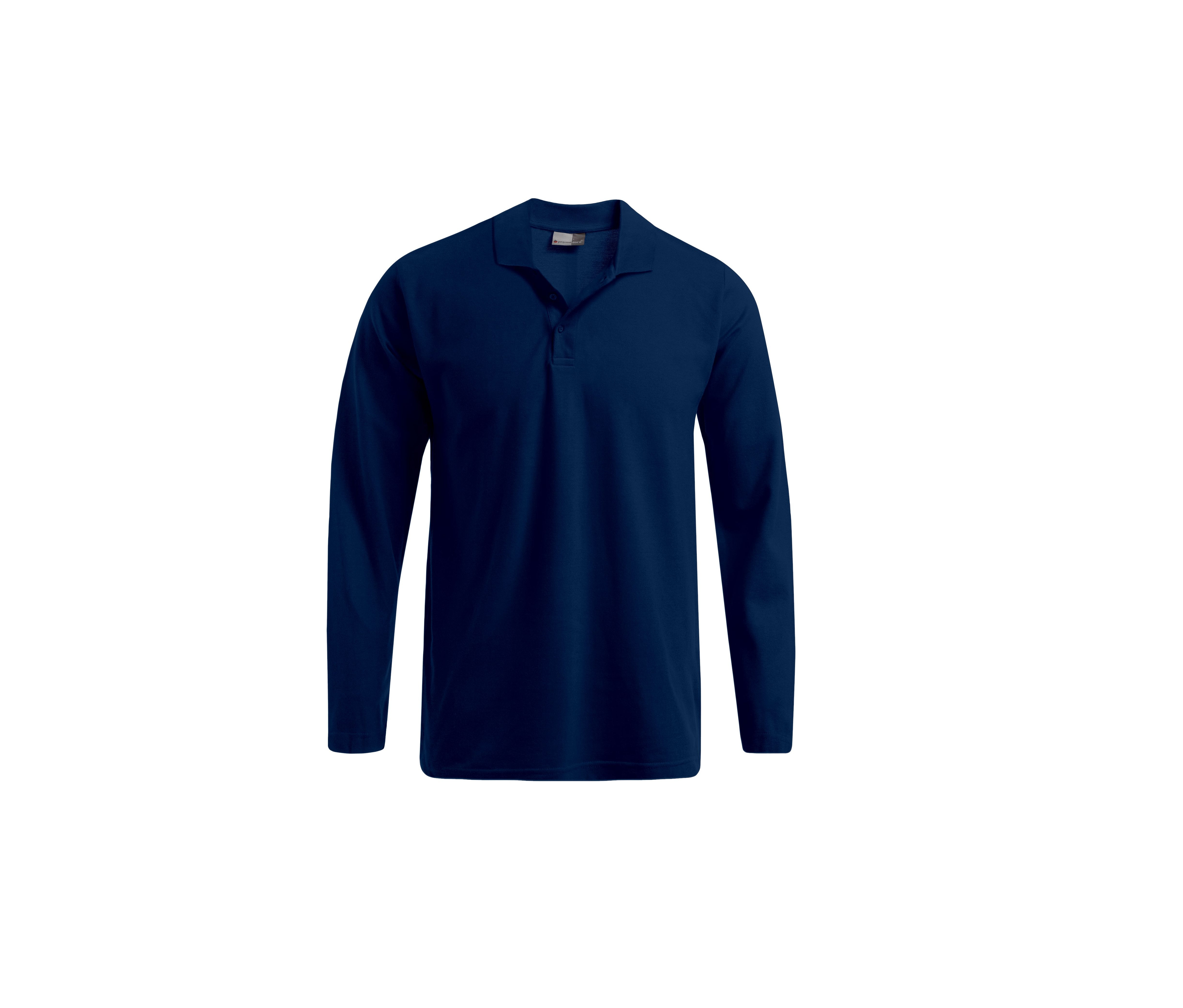 MEN’S LONG SLEEVE HEAVY POLO
