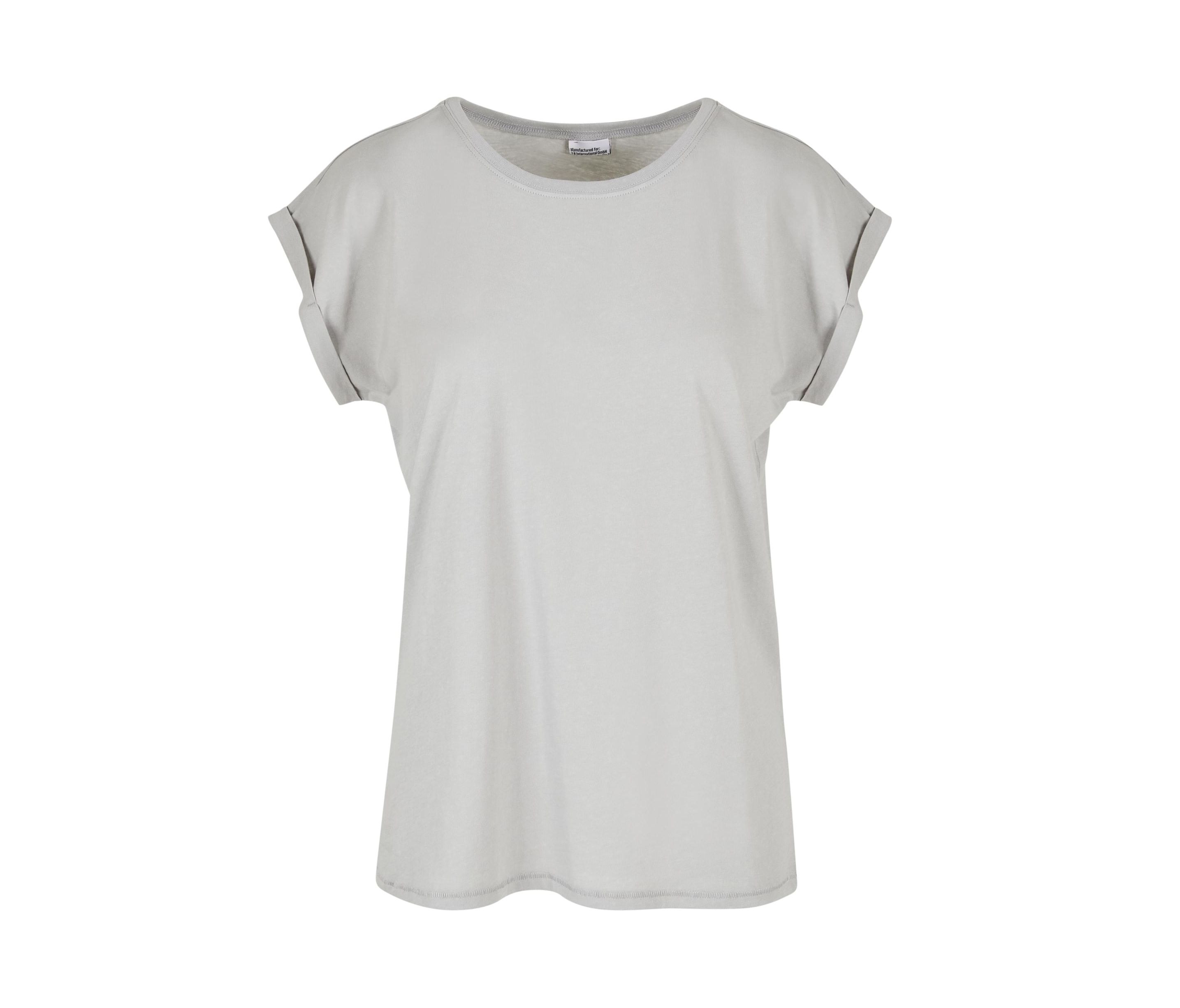 LADIES EXTENDED SHOULDER TEE