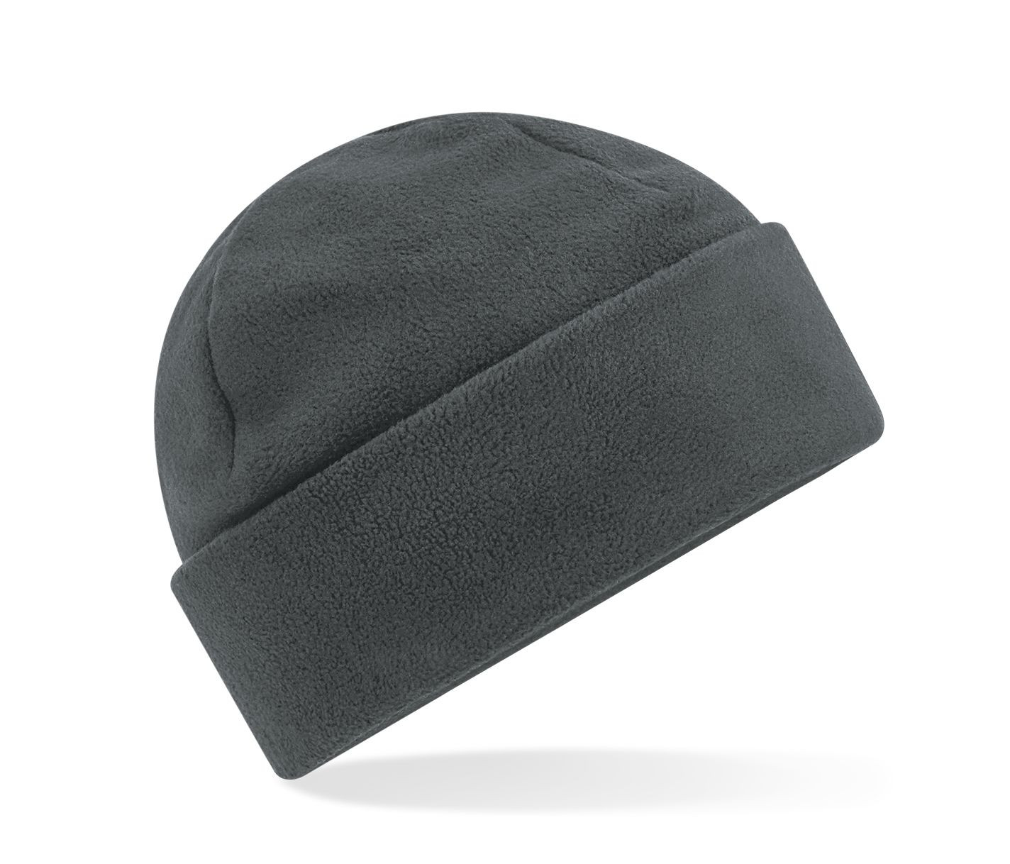 RECYCLED FLEECE CUFFED BEANIE