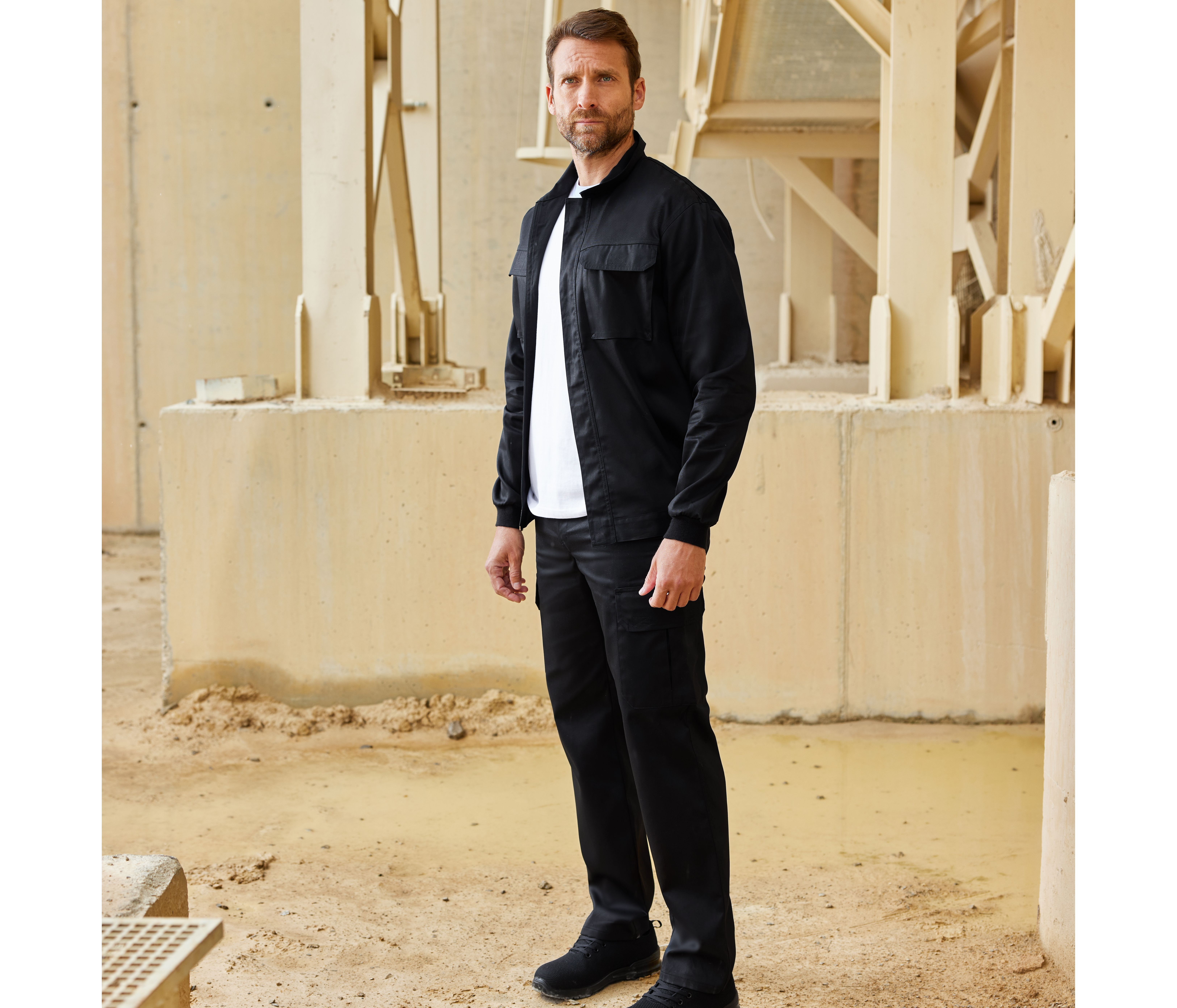 PANTALON 100% COTON MULTIPOCHES