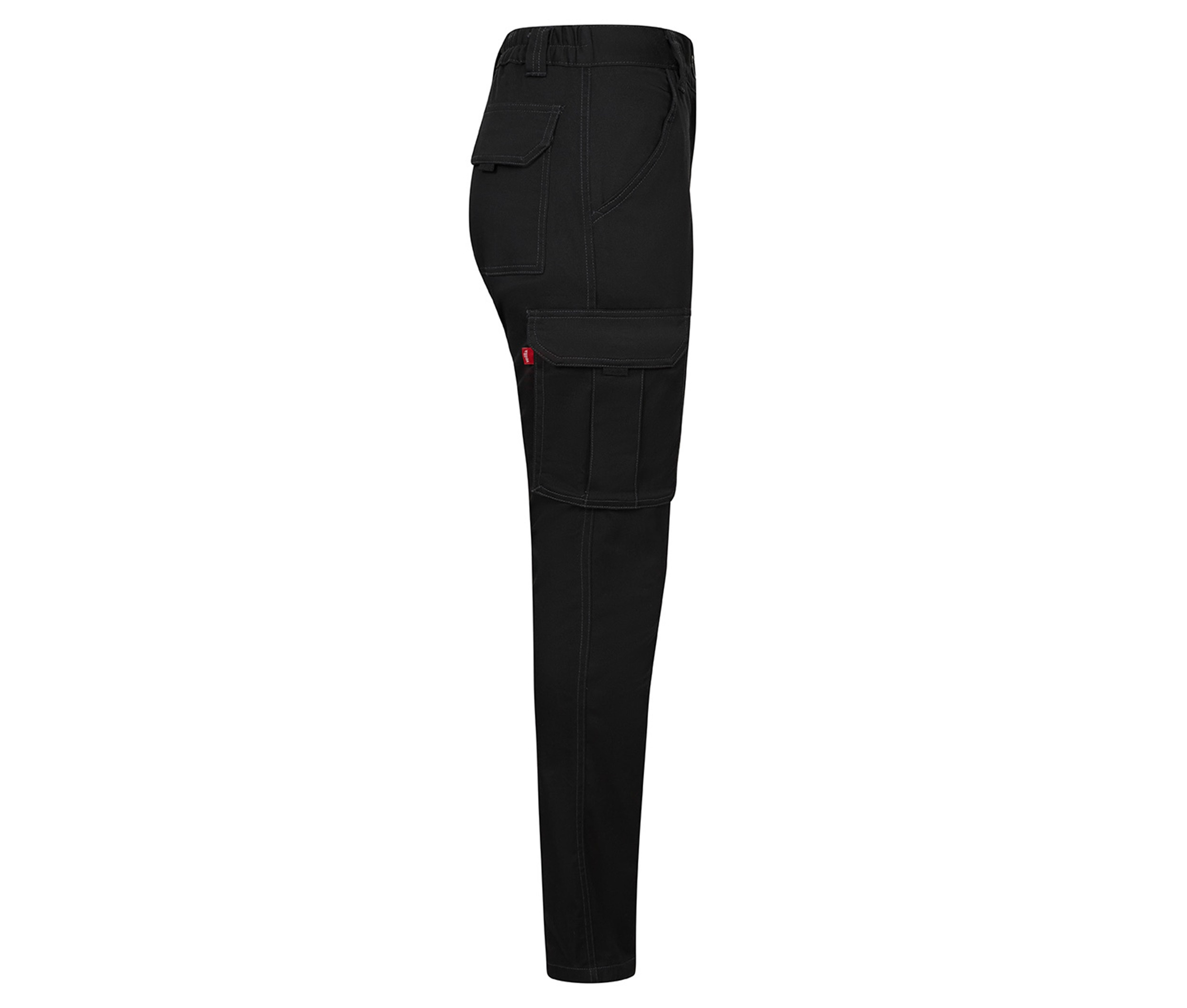 PANTALON STRETCH MULTI-POCHES FEMME