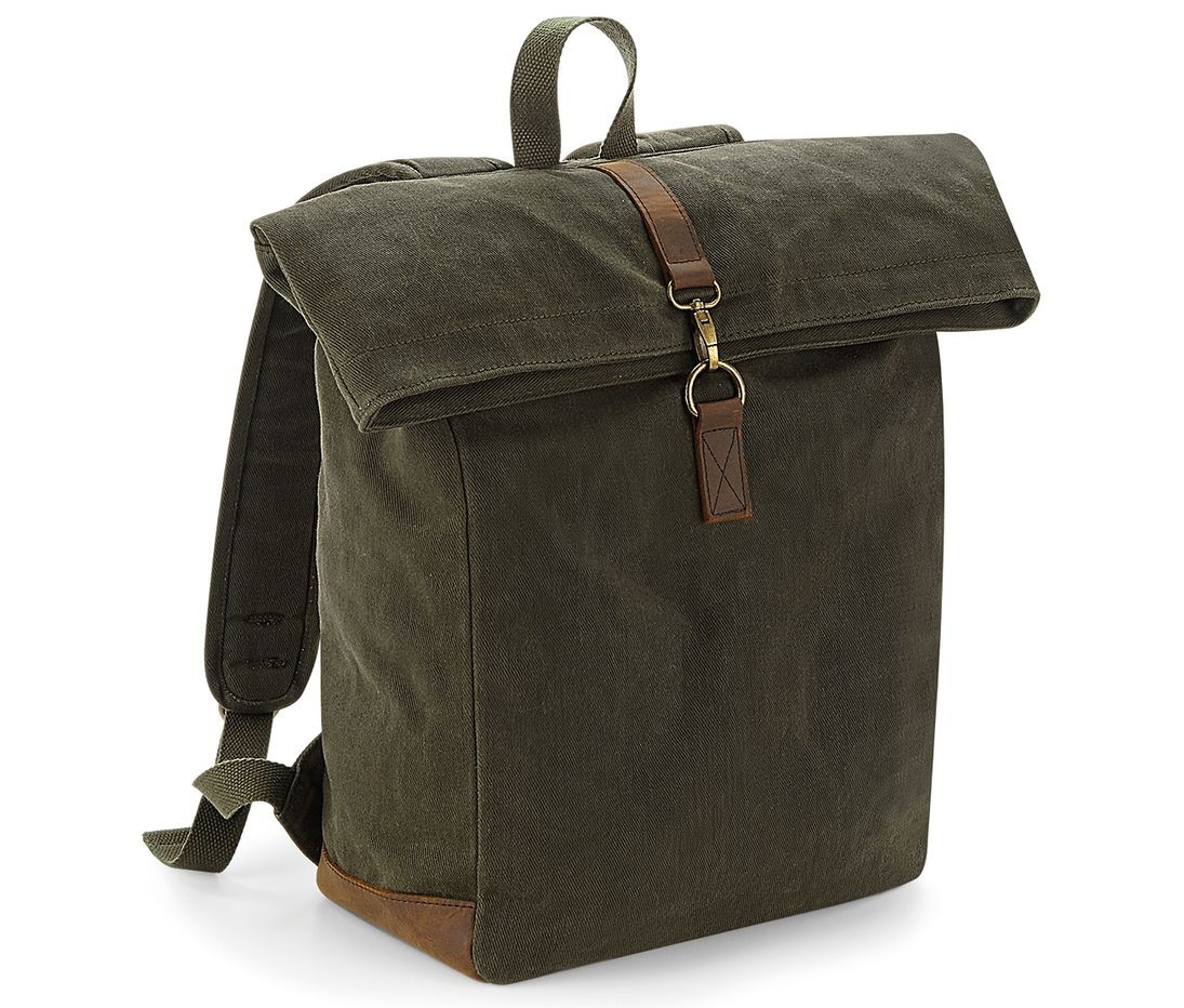 HERITAGE WAXED CANVAS BACKPACK