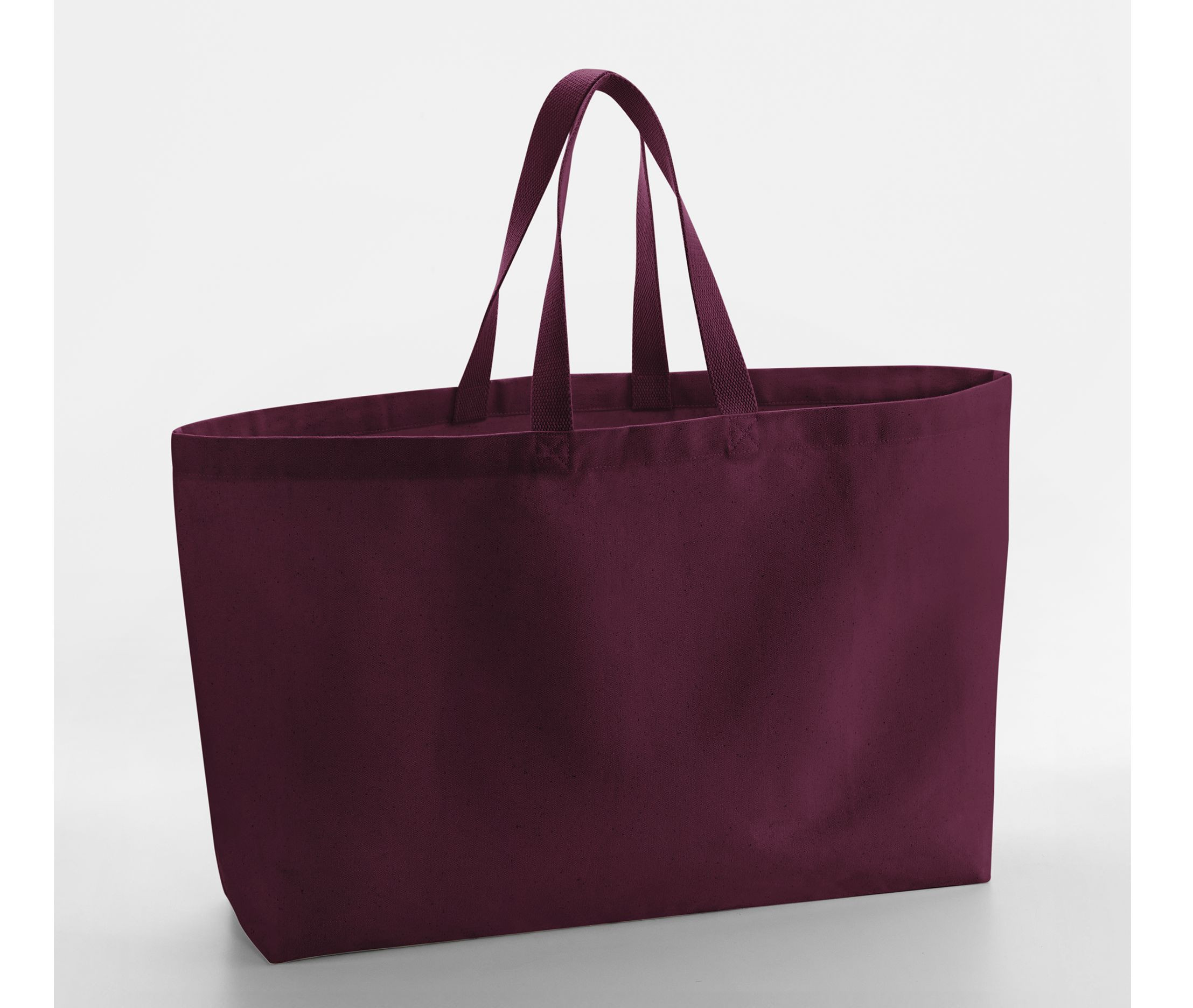 HEAVYWEIGHT CANVAS OVERSIZED TOTE BAG