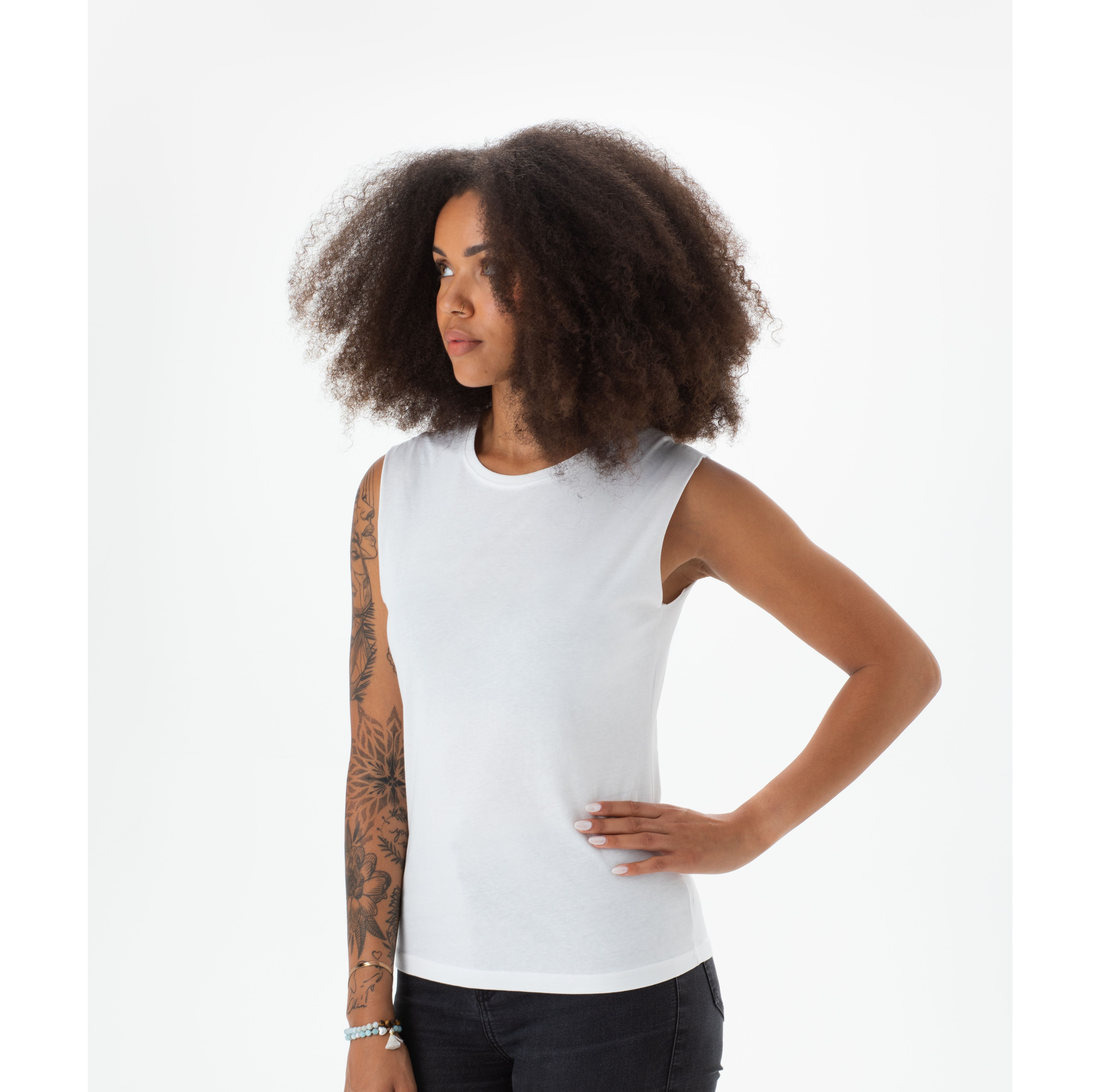 WOMEN'S RAW TANK T