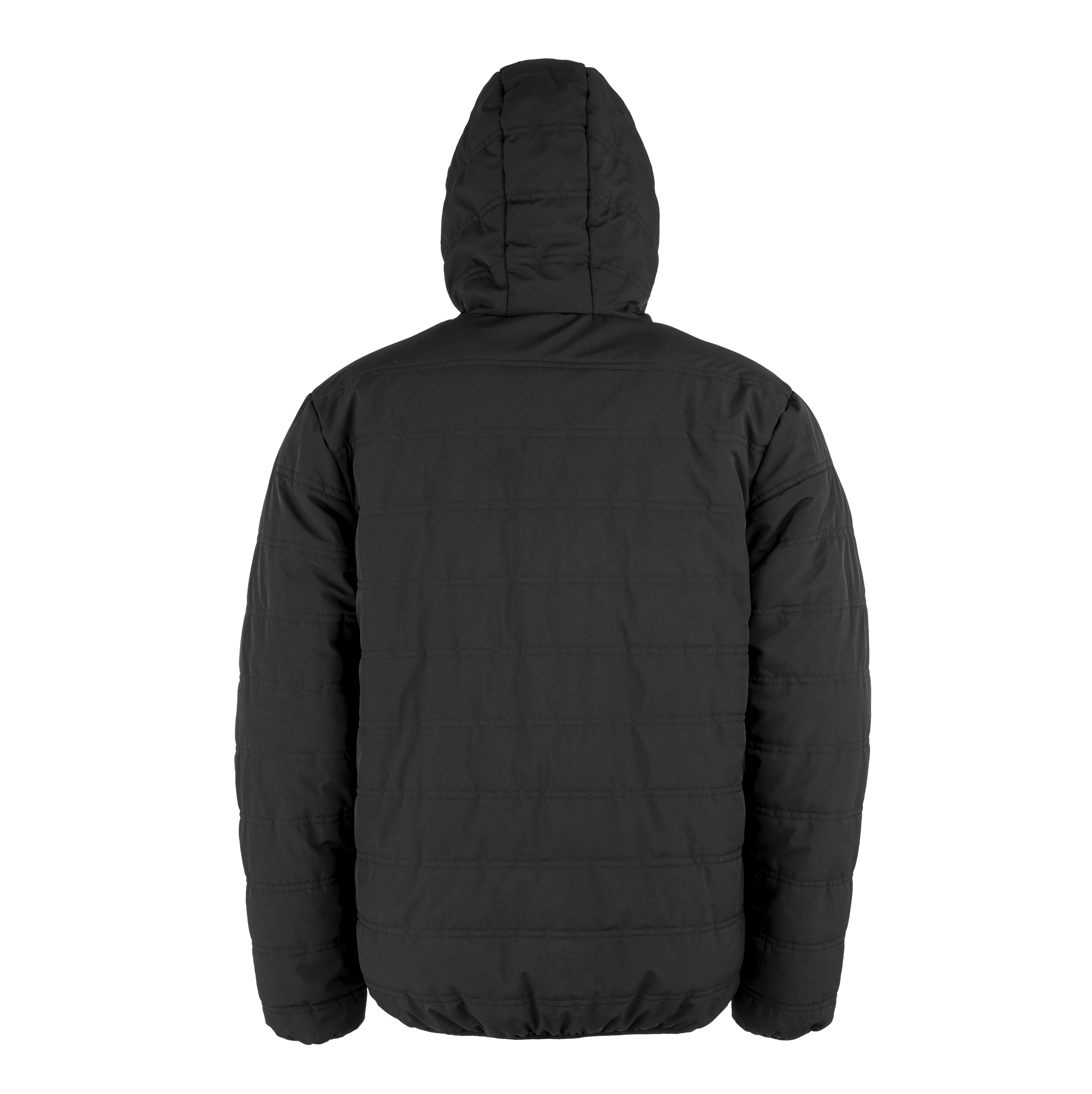 BLACK COMPASS PADDED WINTER JACKET