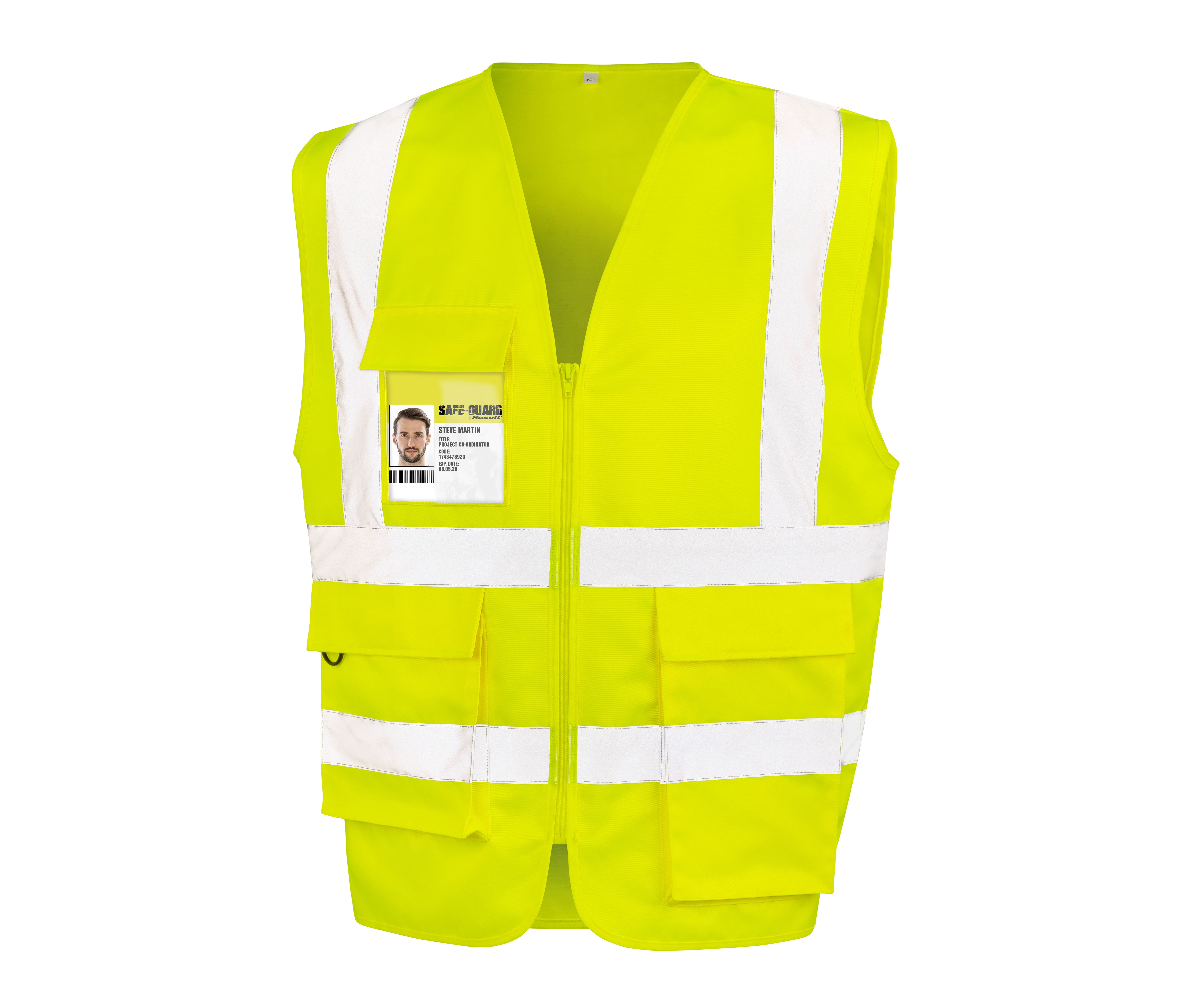 HEAVY DUTY POLYCOTTON SECURITY VEST