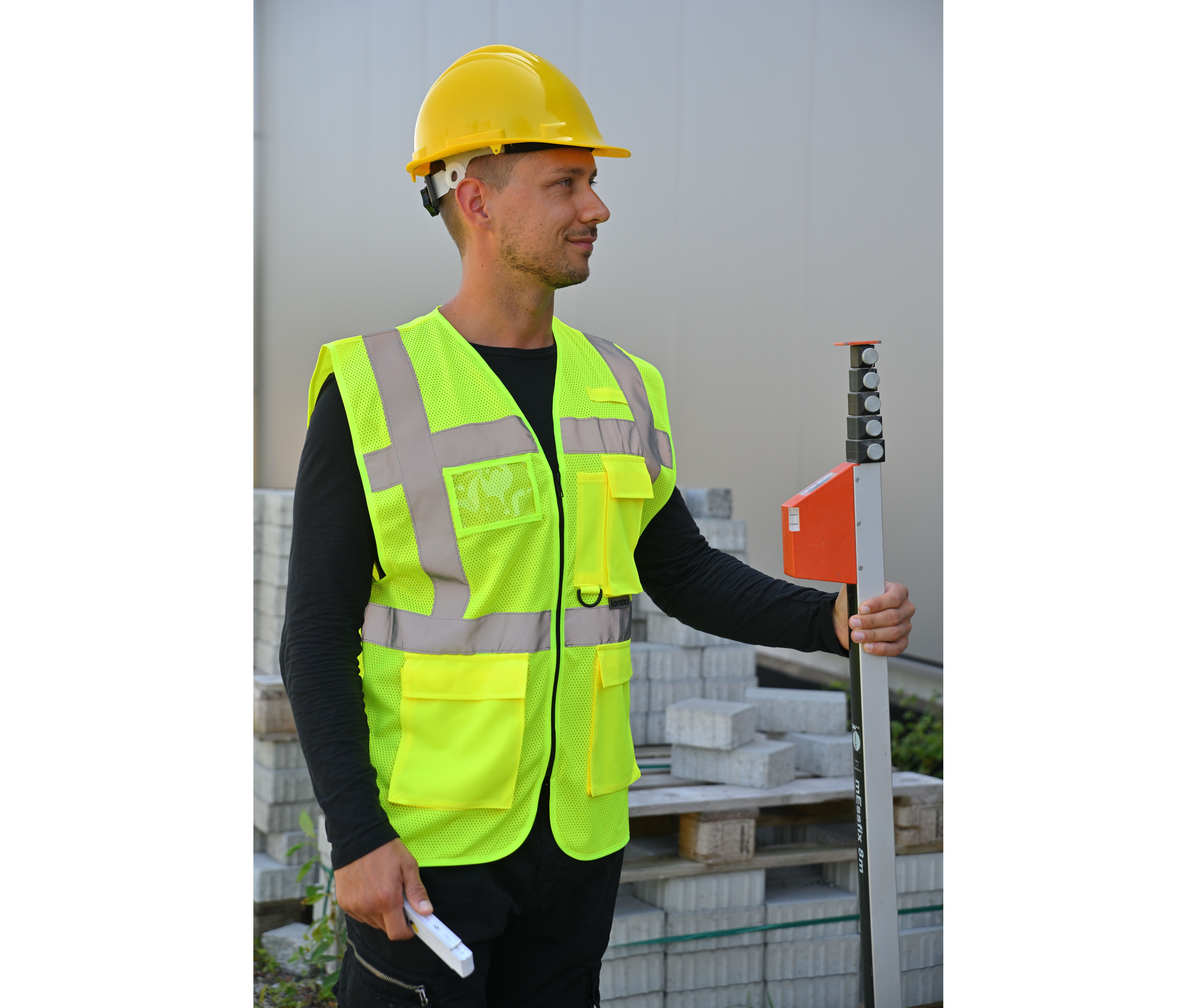 MESH MULTIFUNCTIONAL SAFETY VEST "LARISA"