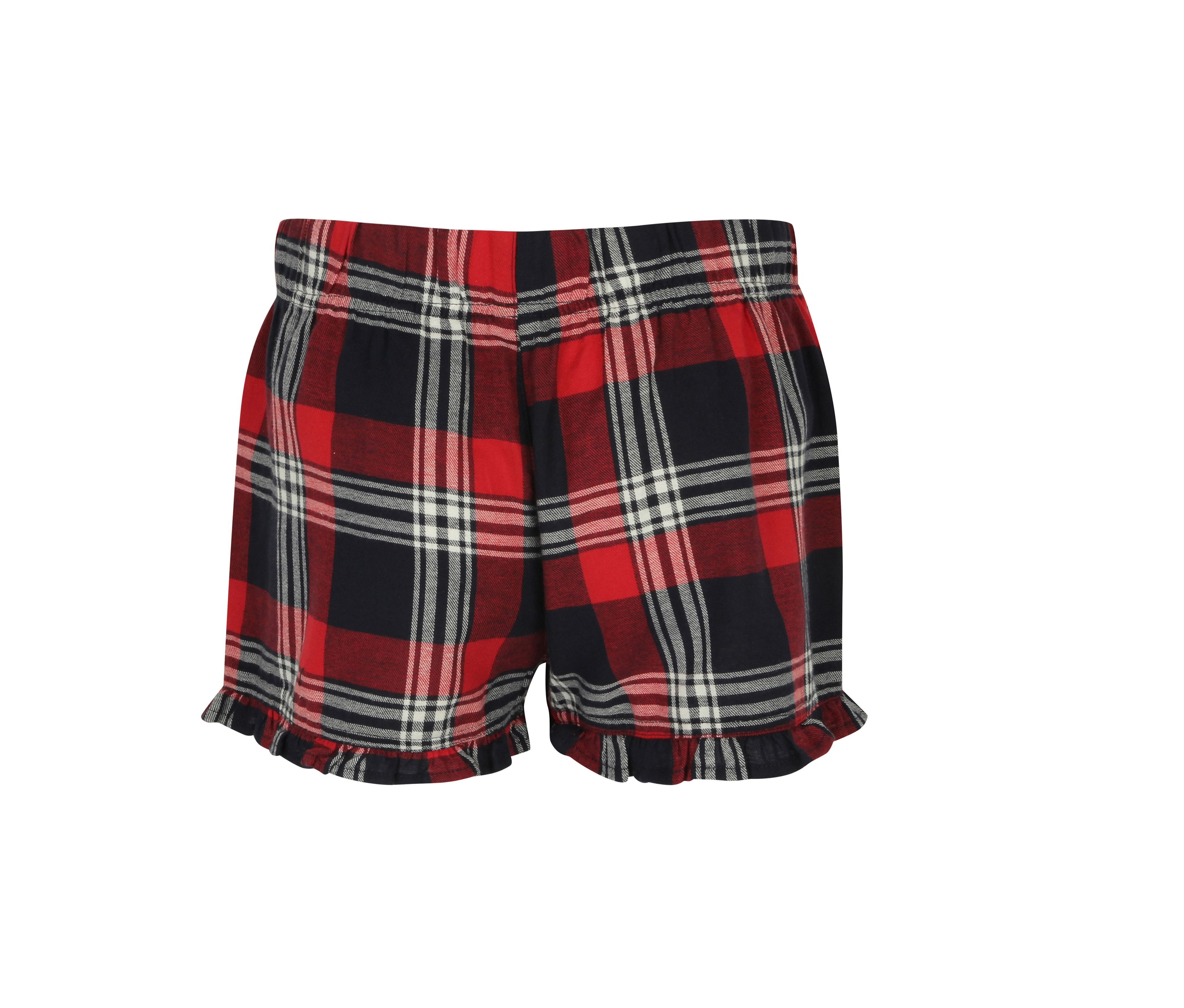 WOMEN'S TARTAN SHORTS