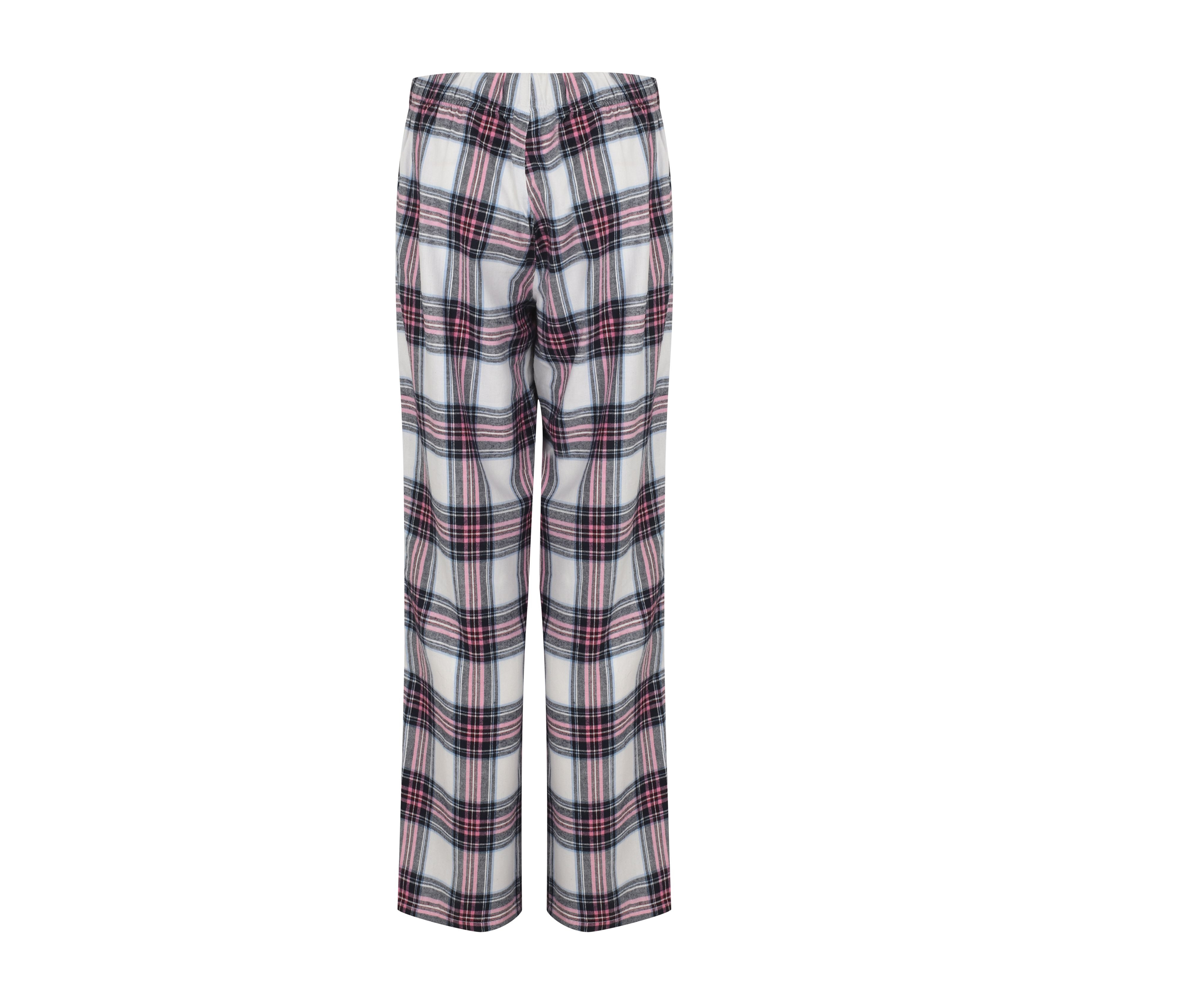 WOMEN'S TARTAN LOUNGE TROUSERS