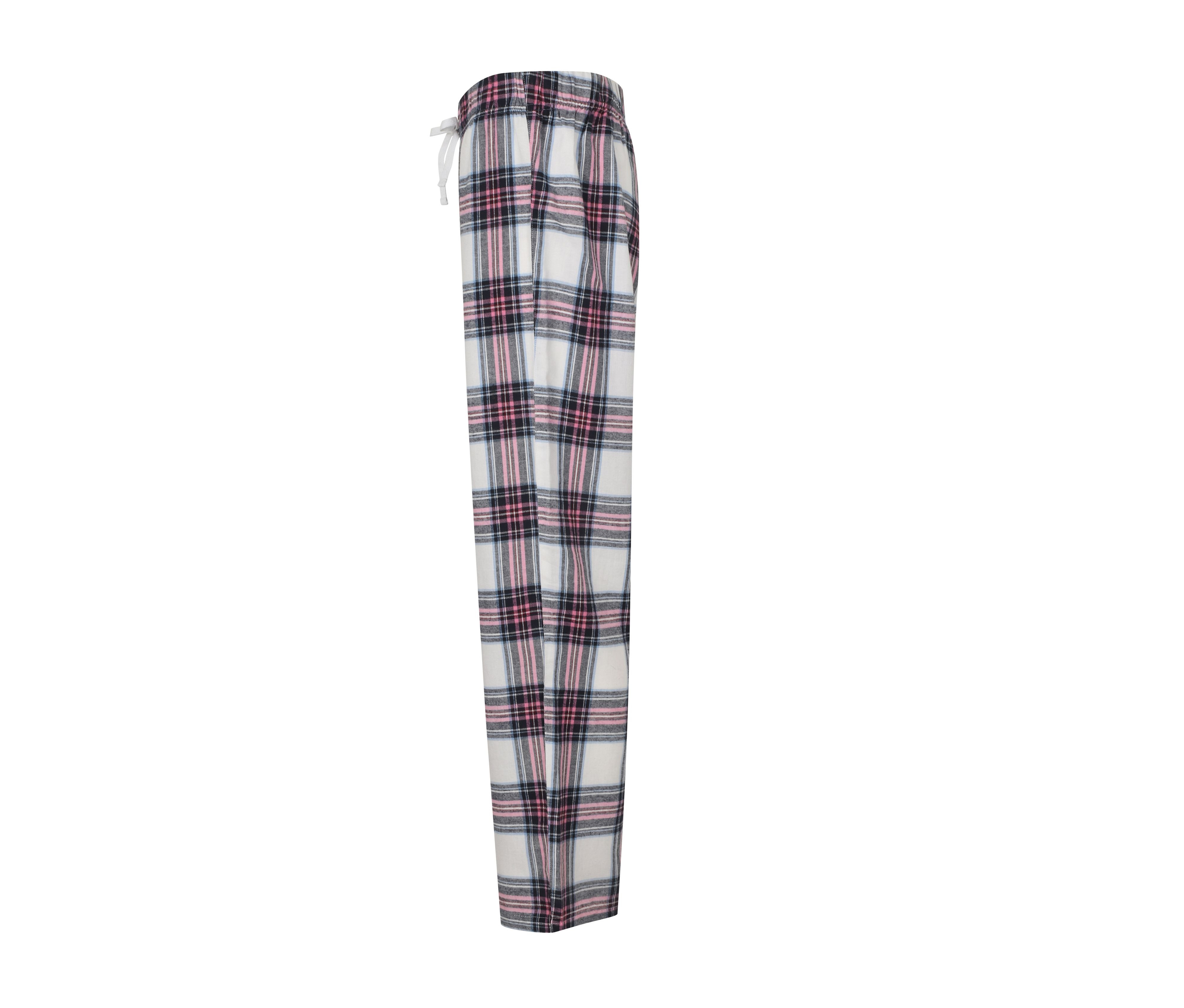 WOMEN'S TARTAN LOUNGE TROUSERS