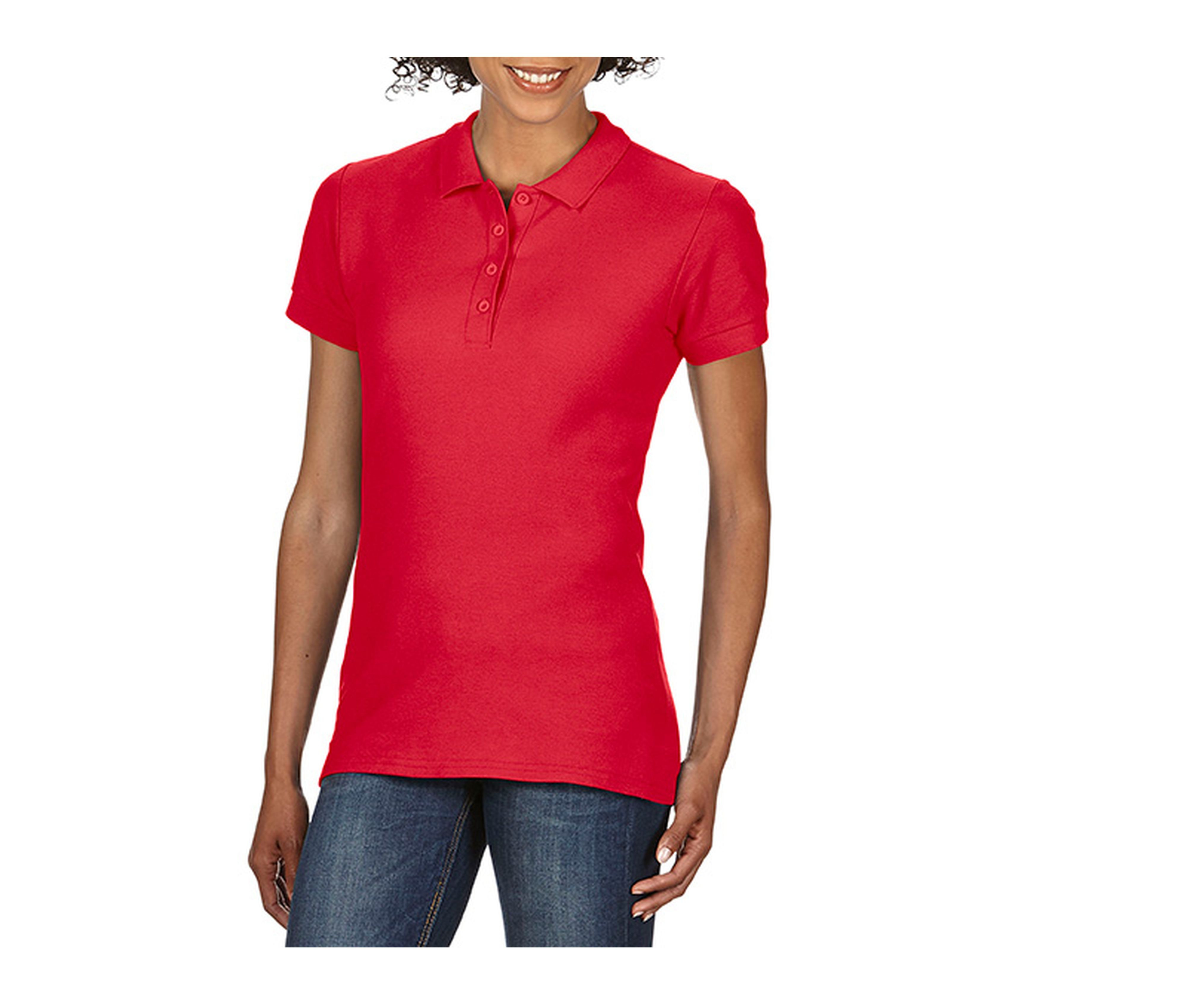 SOFTSTYLE WOMEN'S PIQUÉ POLO