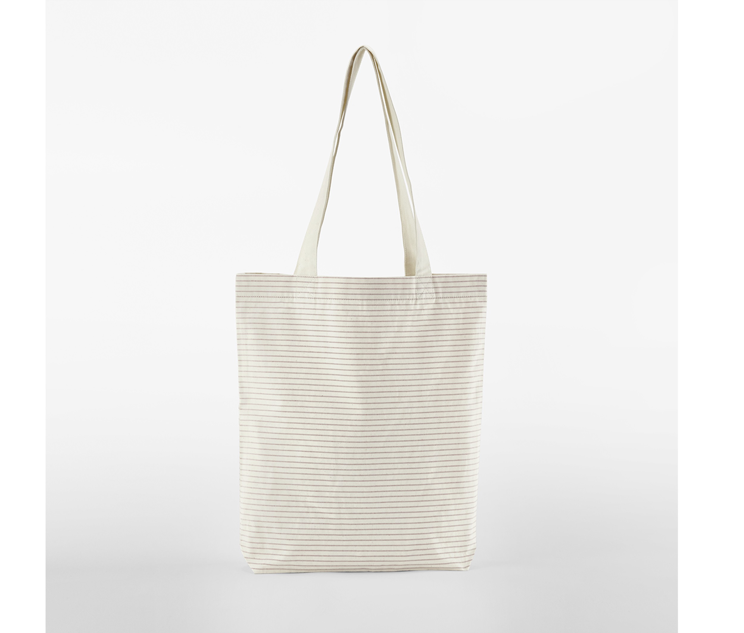 STRIPED ORGANIC COTTON TOTE