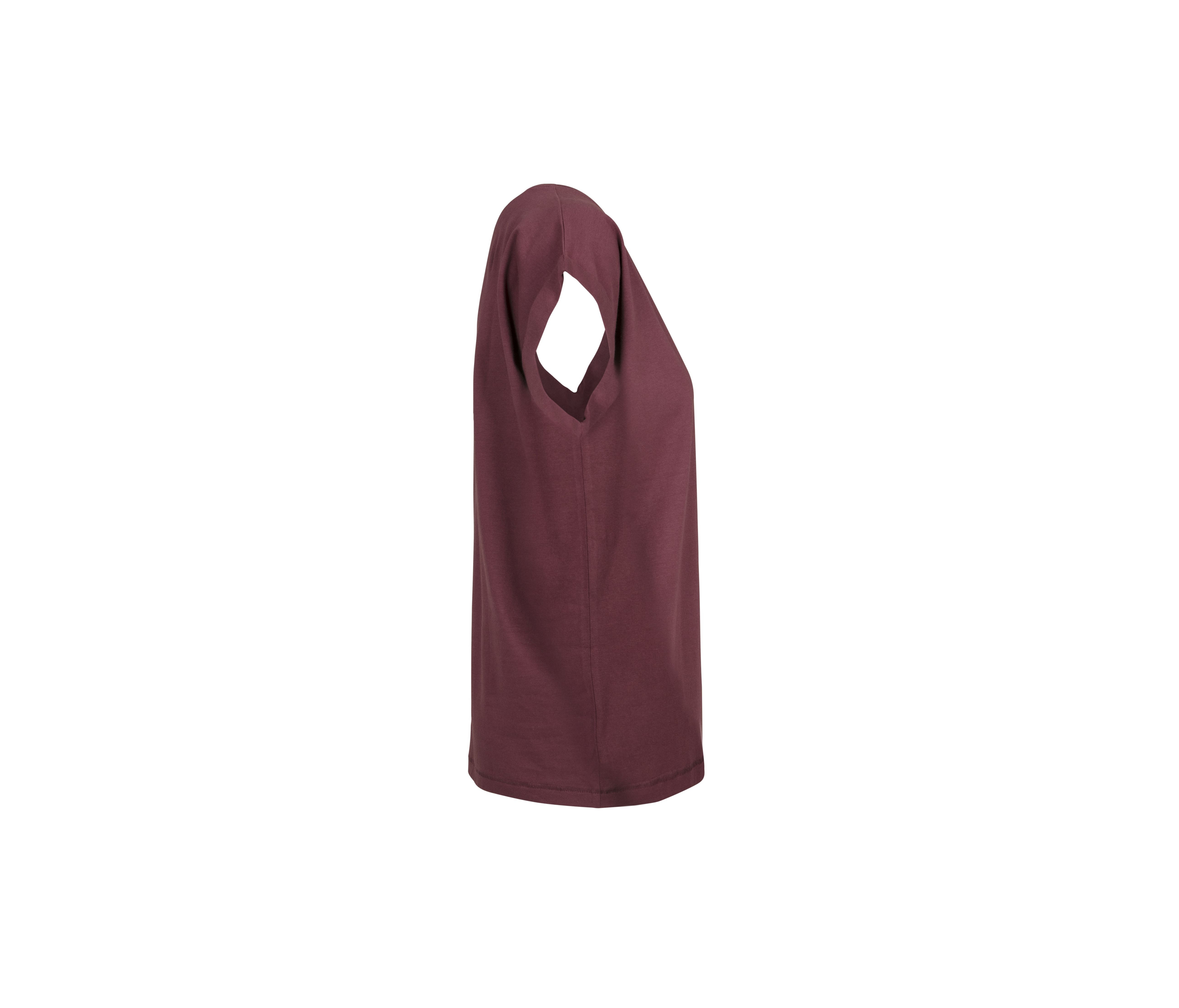 LADIES EXTENDED SHOULDER TEE