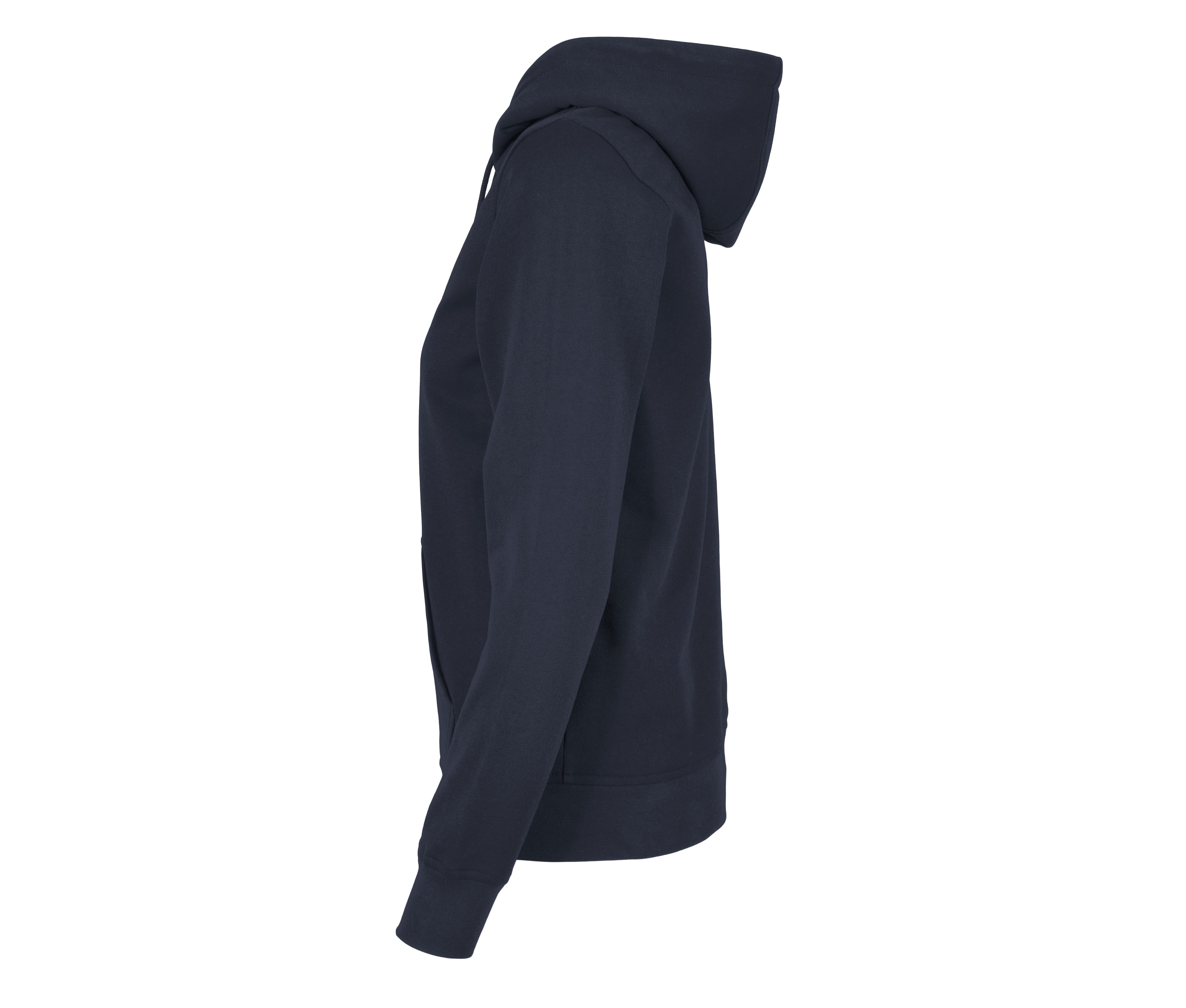 LADIES BASIC ZIP HOODY