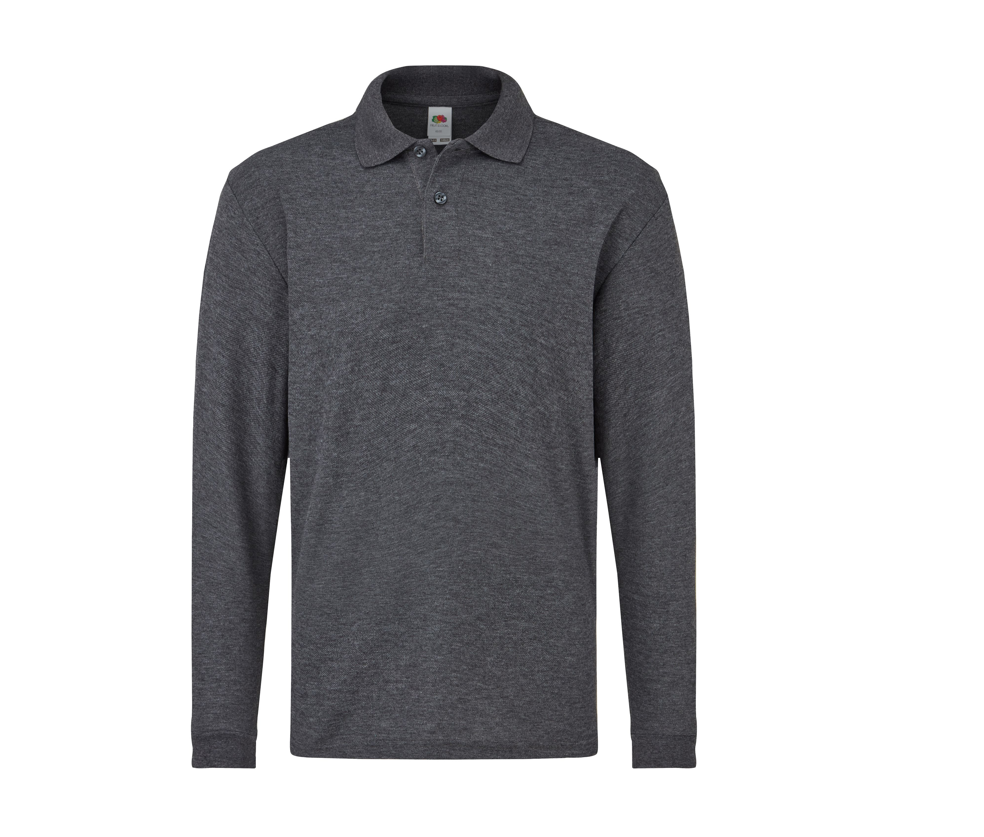 KIDS 65/35 LONG SLEEVE POLO