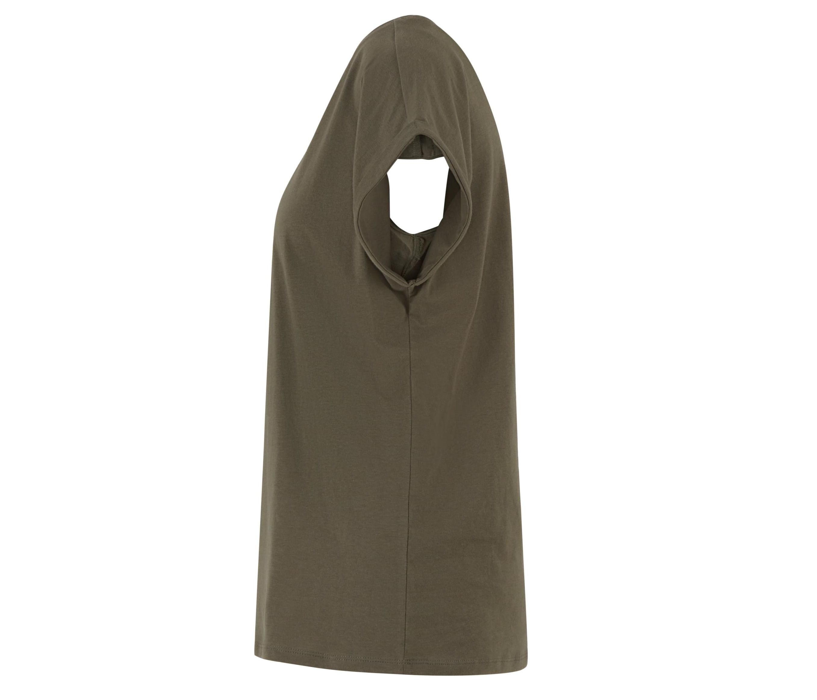 LADIES REGULAR EXTENDED SHOULDER TEE