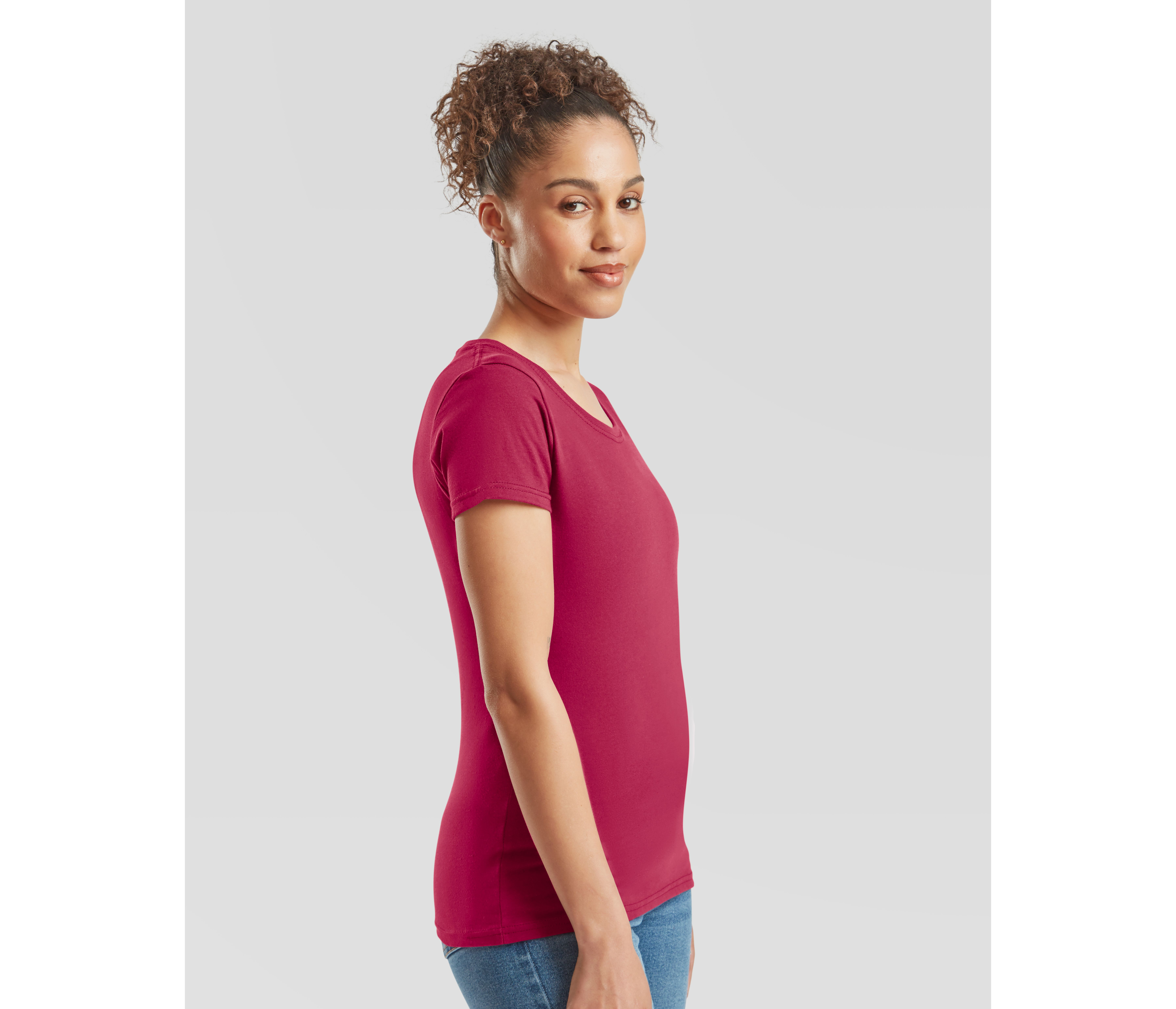 LADIES ICONIC 195 RINGSPUN PREMIUM T