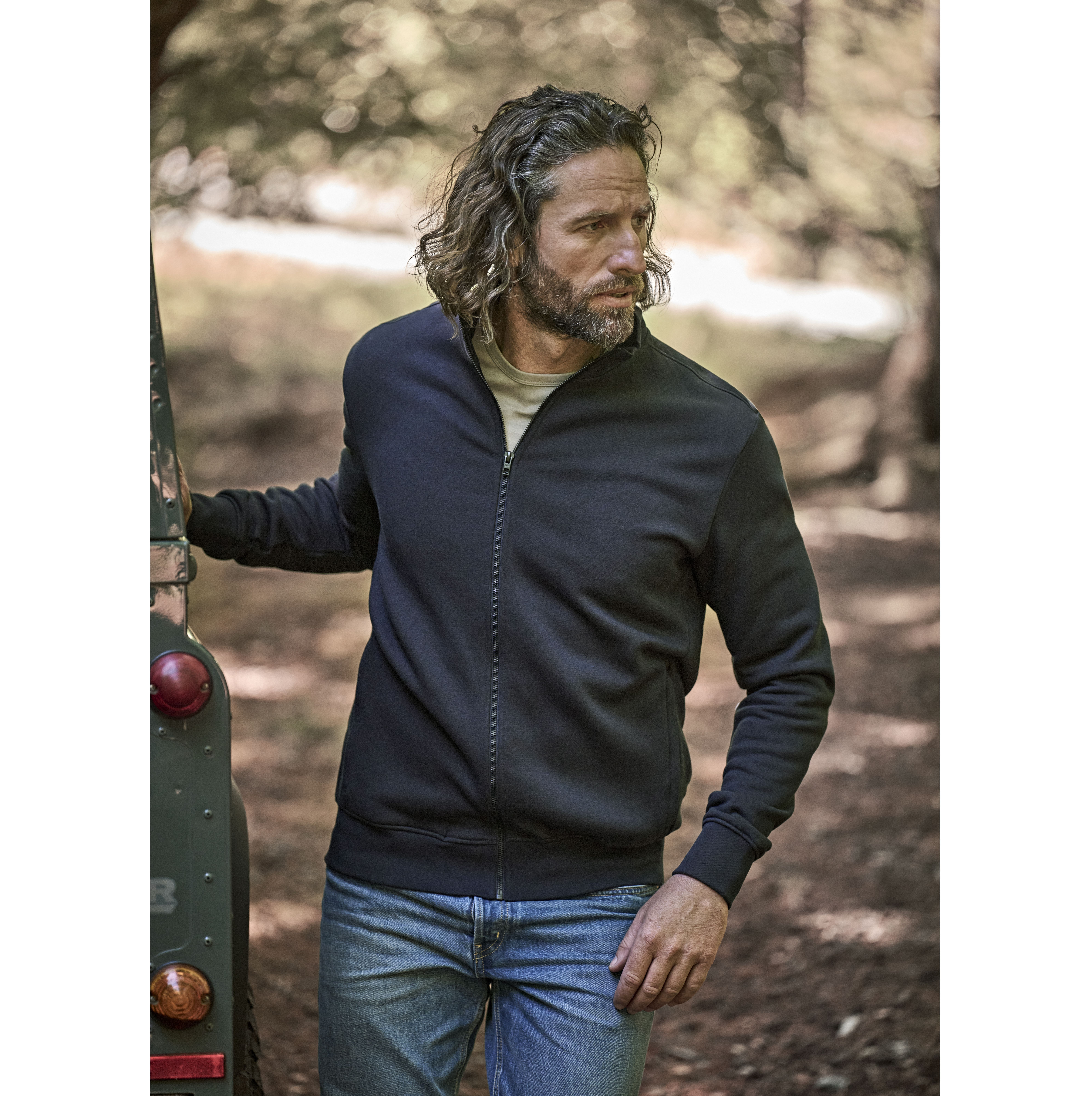 FULL ZIP CARDIGAN
