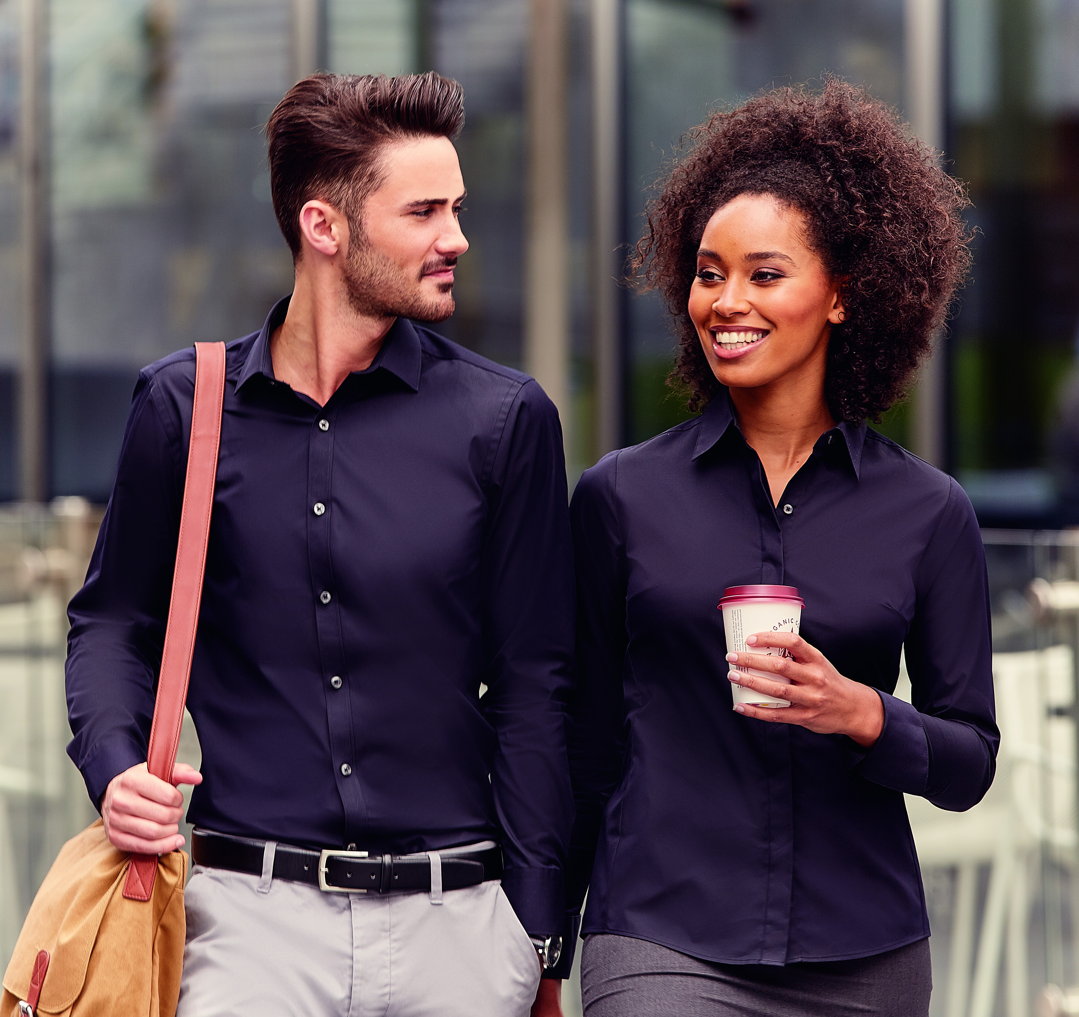 MEN'S LONG SLEEVE FITTED ULTIMATE STRETCH SHIRT